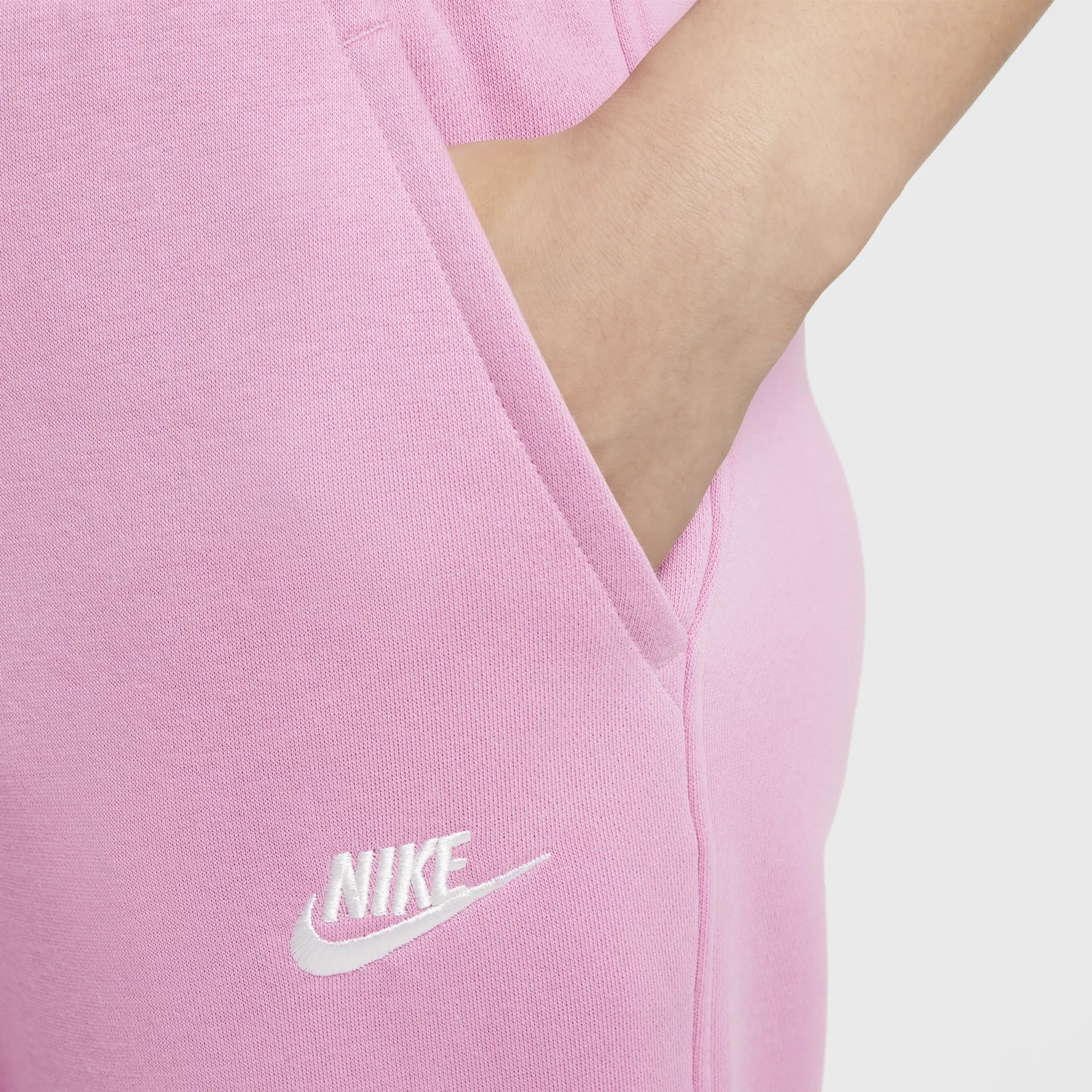 Nike Club Fitted Unisex Pants - Pink