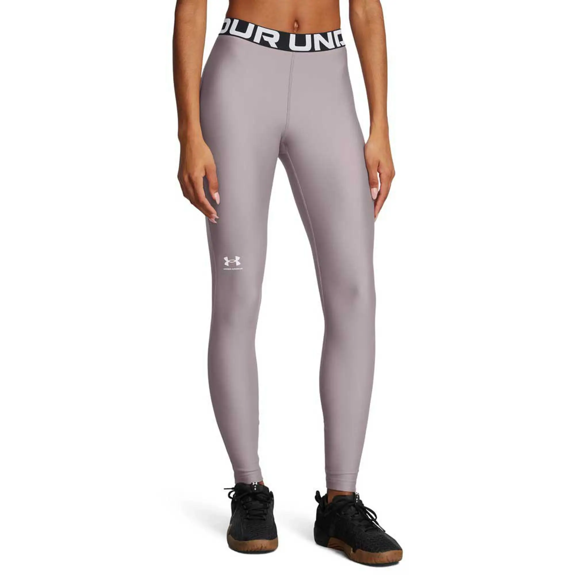 Under Armour Womens HeatGear Authentic Legging - Grey - Size XL - Grey