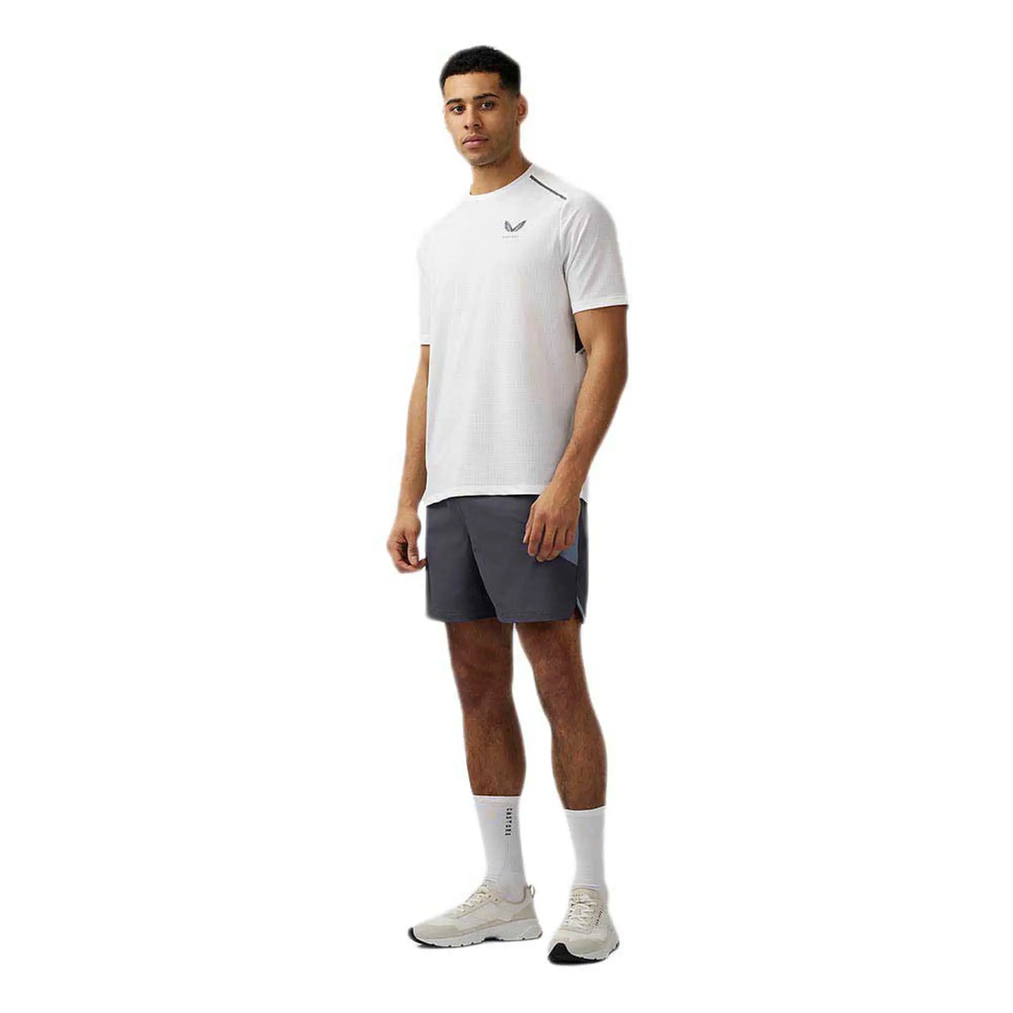 Castore Apex Aeromesh Short Sleeve T-shirt  - White