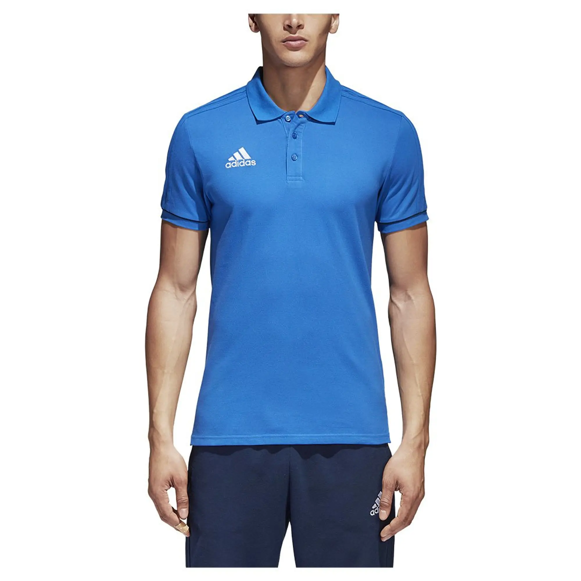 Adidas Short Sleeve Polo  - Blue