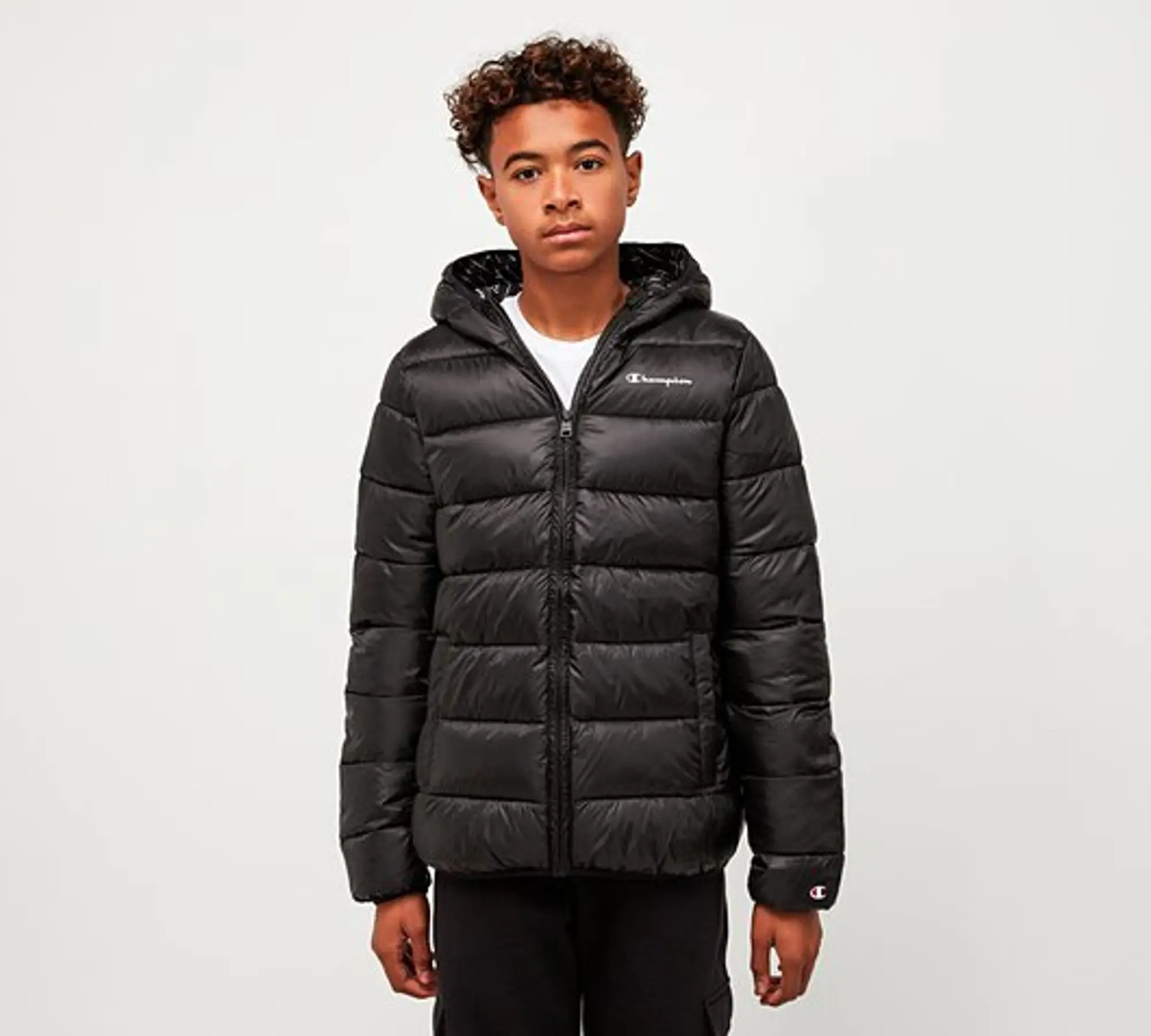 Champion coat black hotsell