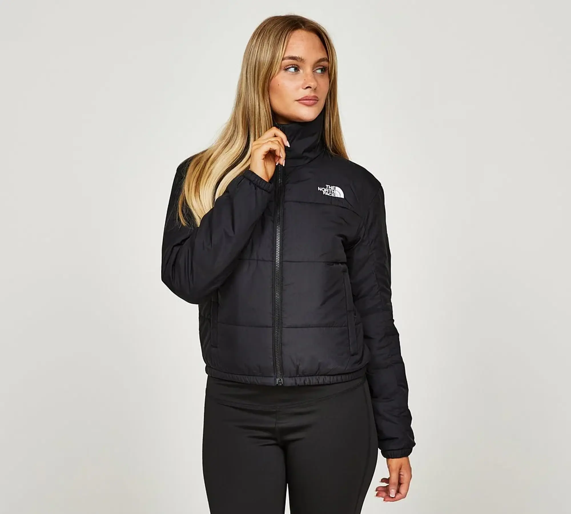 The North Face Womens Gosei Puffer Jacket - Black - Size L - Black