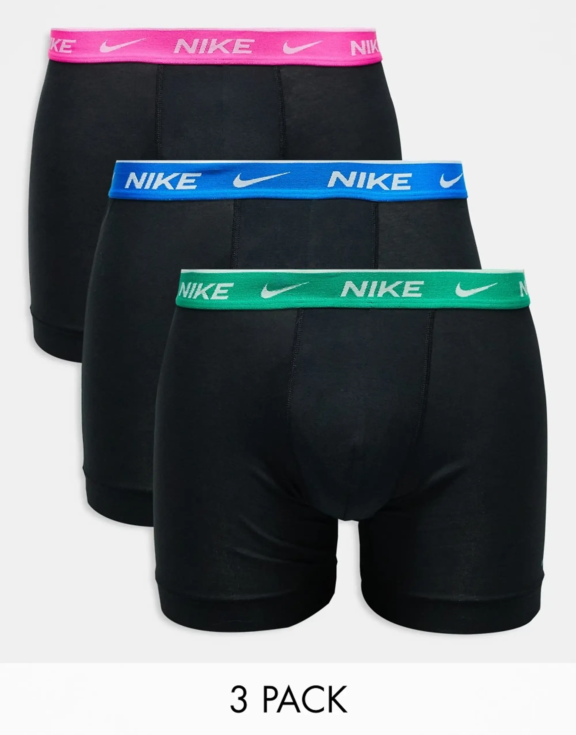 Nike Trunk 3 Pack Unisex Underwear - Black