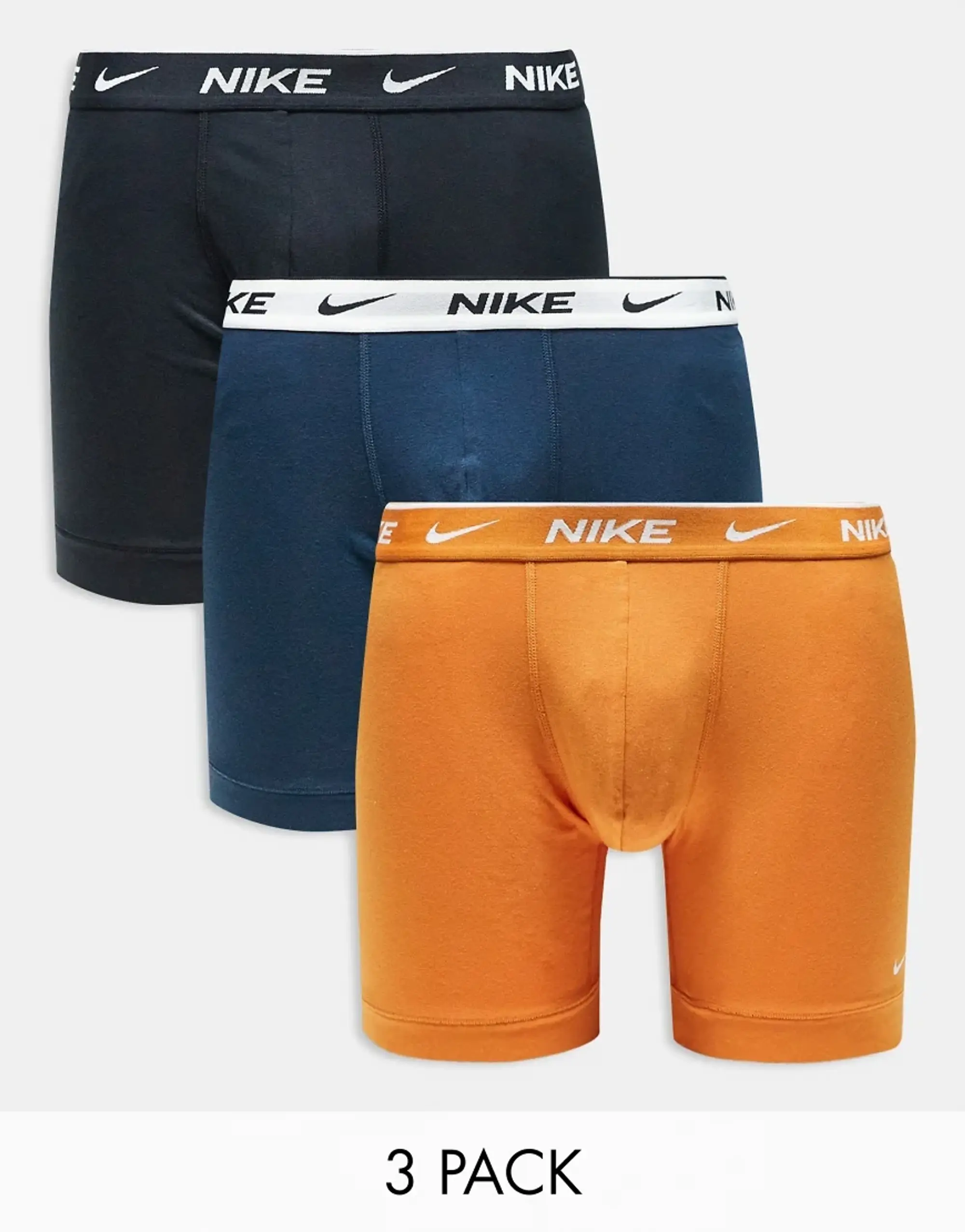 Nike Trunk 3 Pack Unisex Underwear - Black