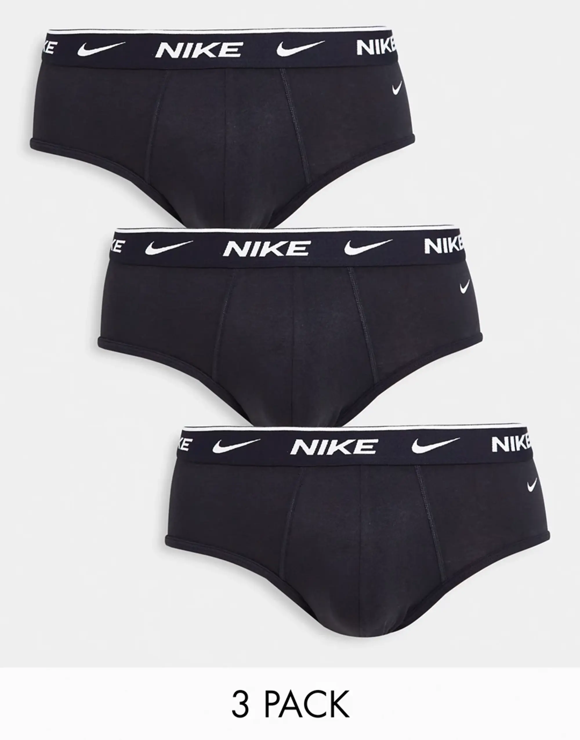 Nike Trunk 3 Pack Unisex Underwear - Black