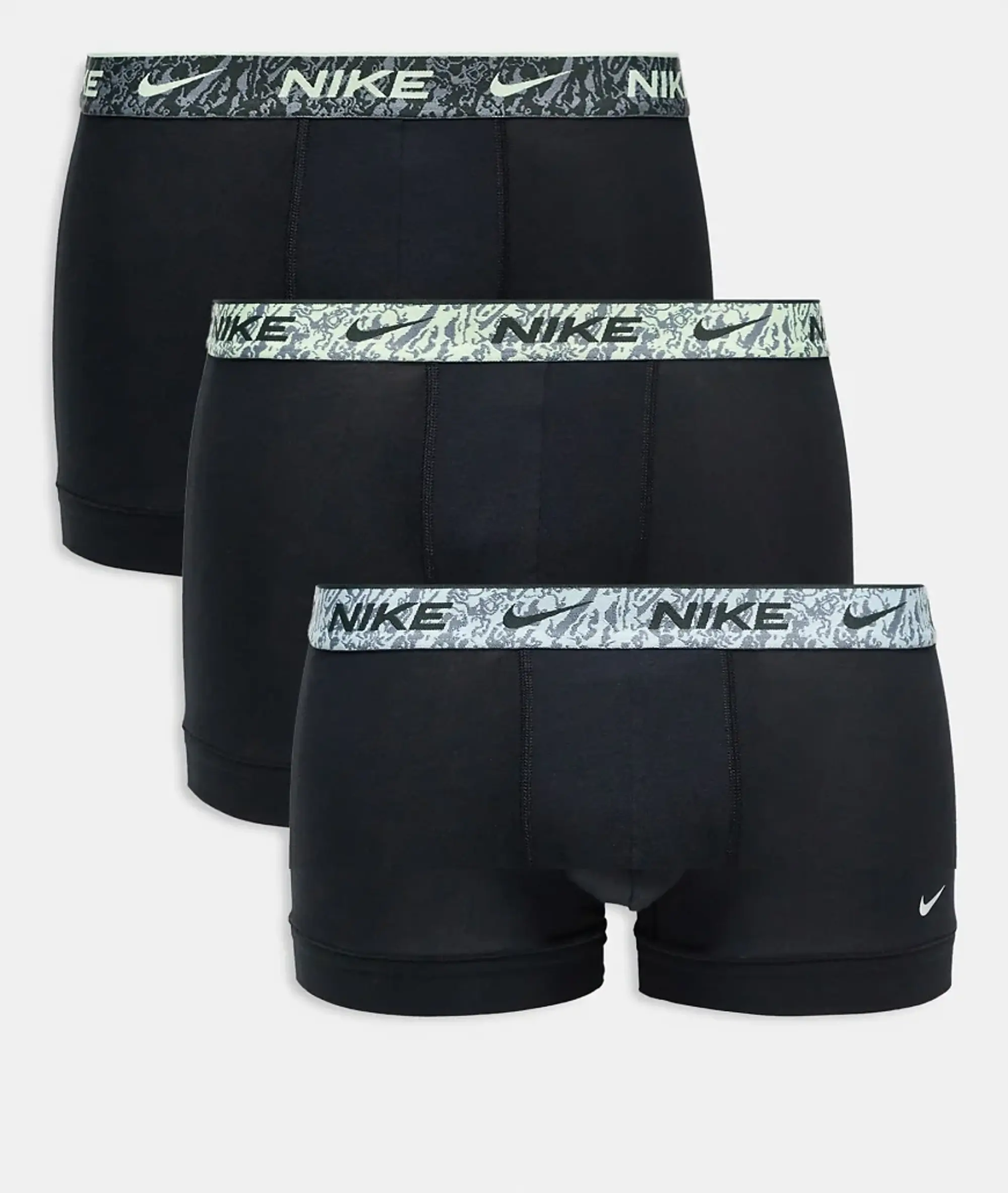Nike Trunk 3 Pack Unisex Underwear - Black