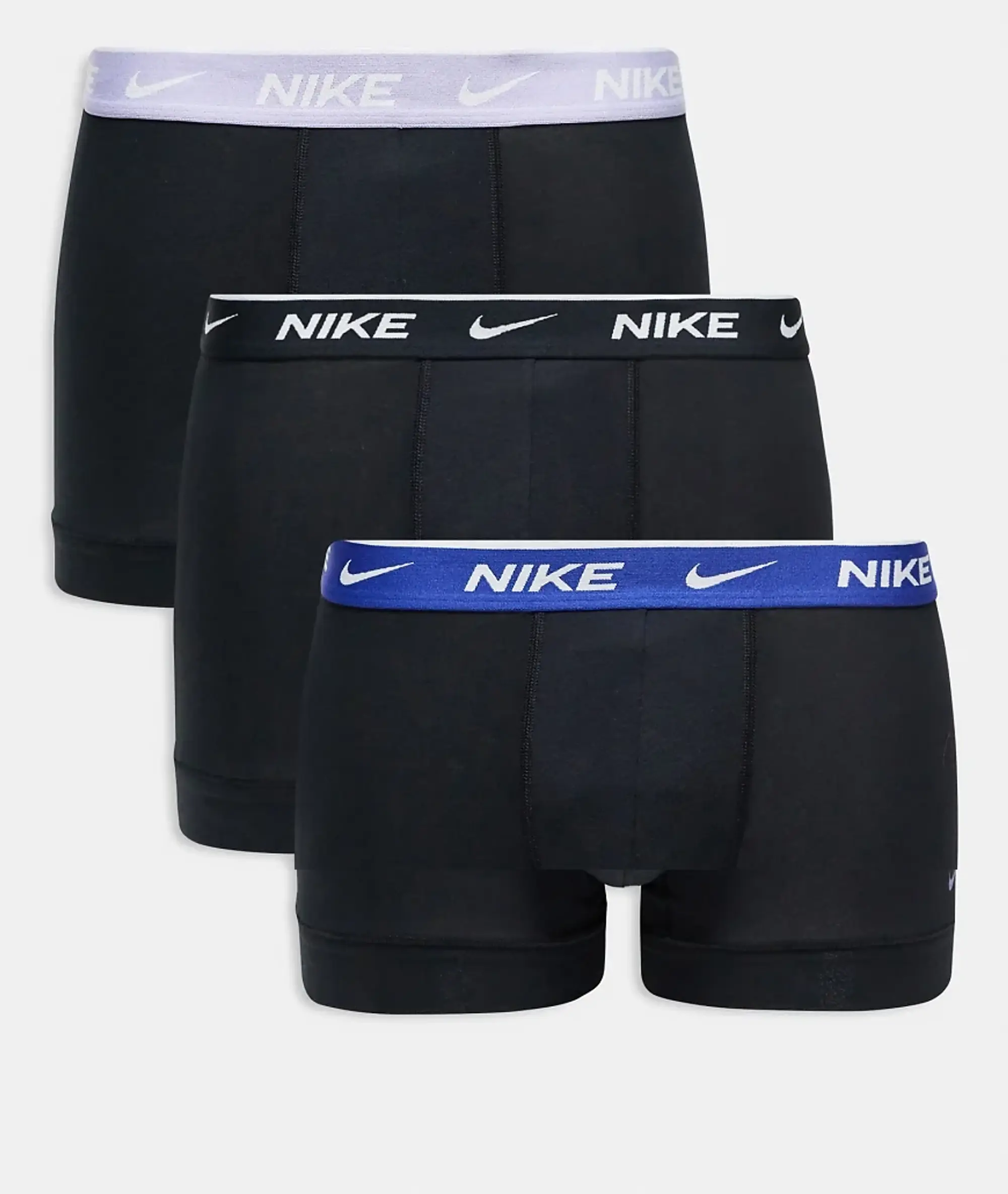 Nike Trunk 3 Pack Unisex Underwear - Black