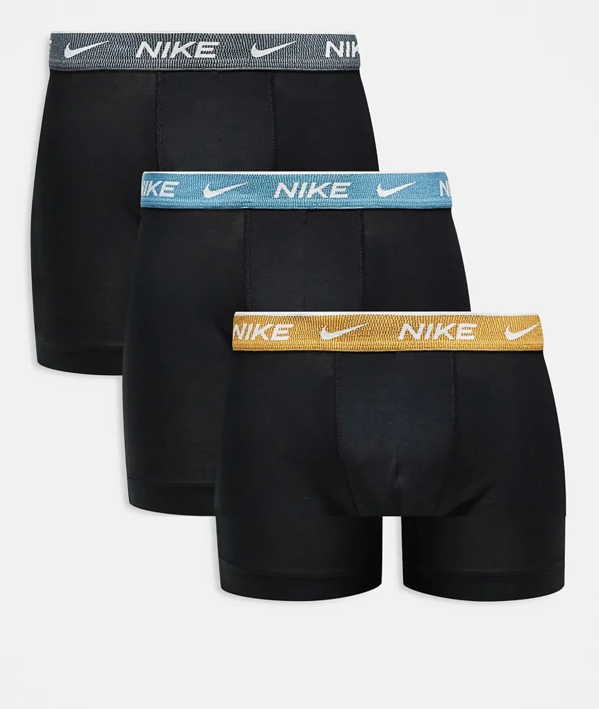 Nike Trunk 3 Pack Unisex Underwear - Black