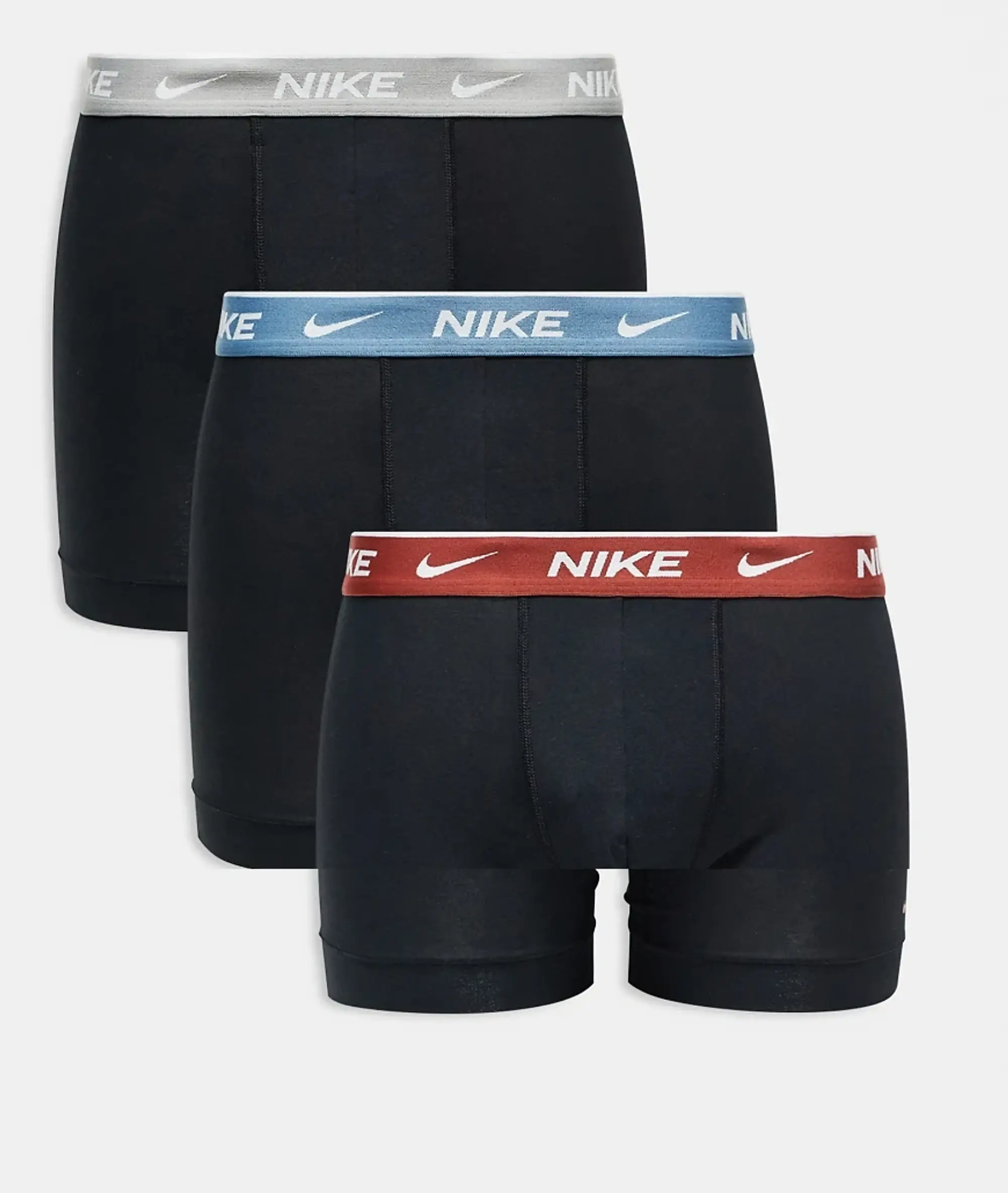 Nike Trunk 3 Pack Unisex Underwear - Black