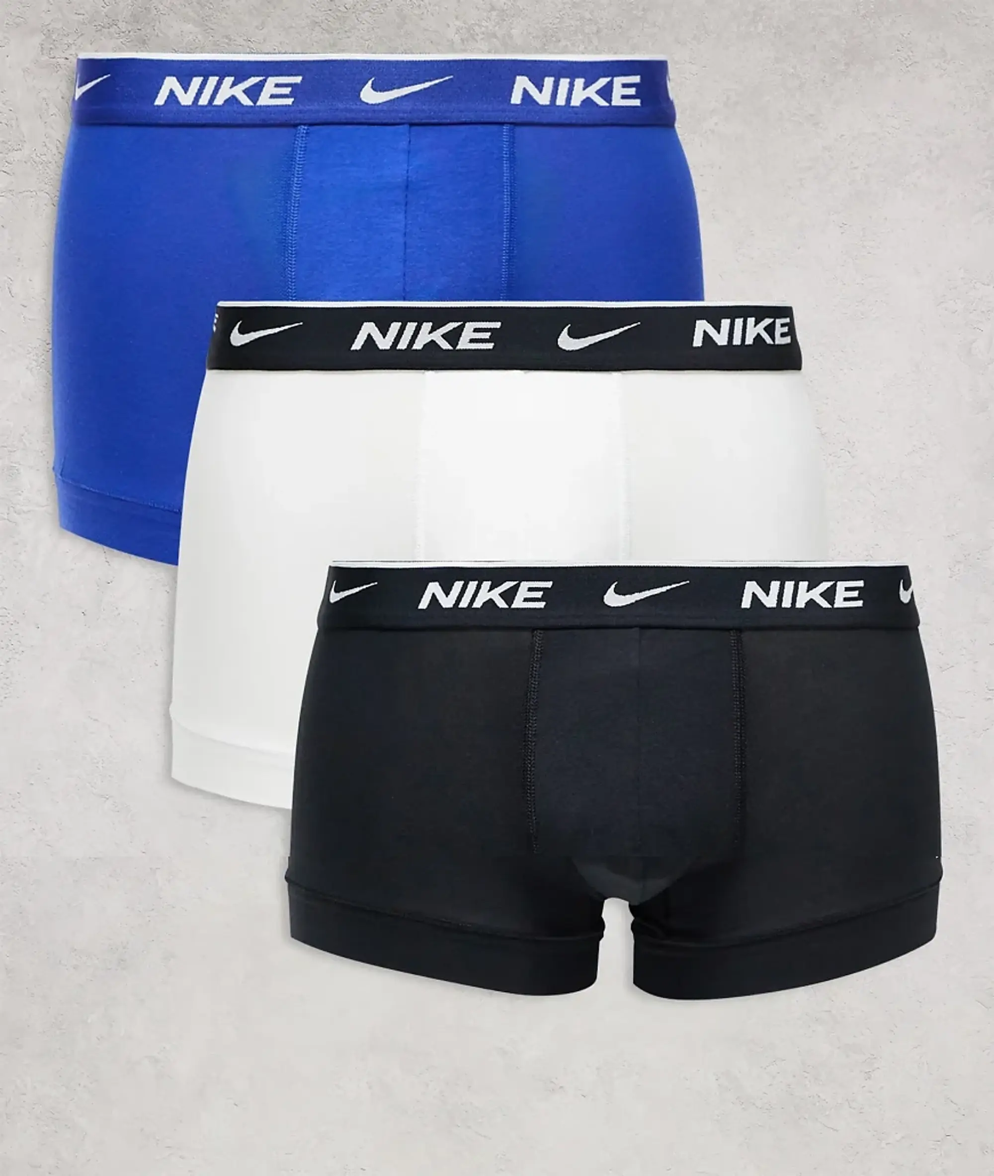 Nike Trunk 3 Pack Unisex Underwear - Black