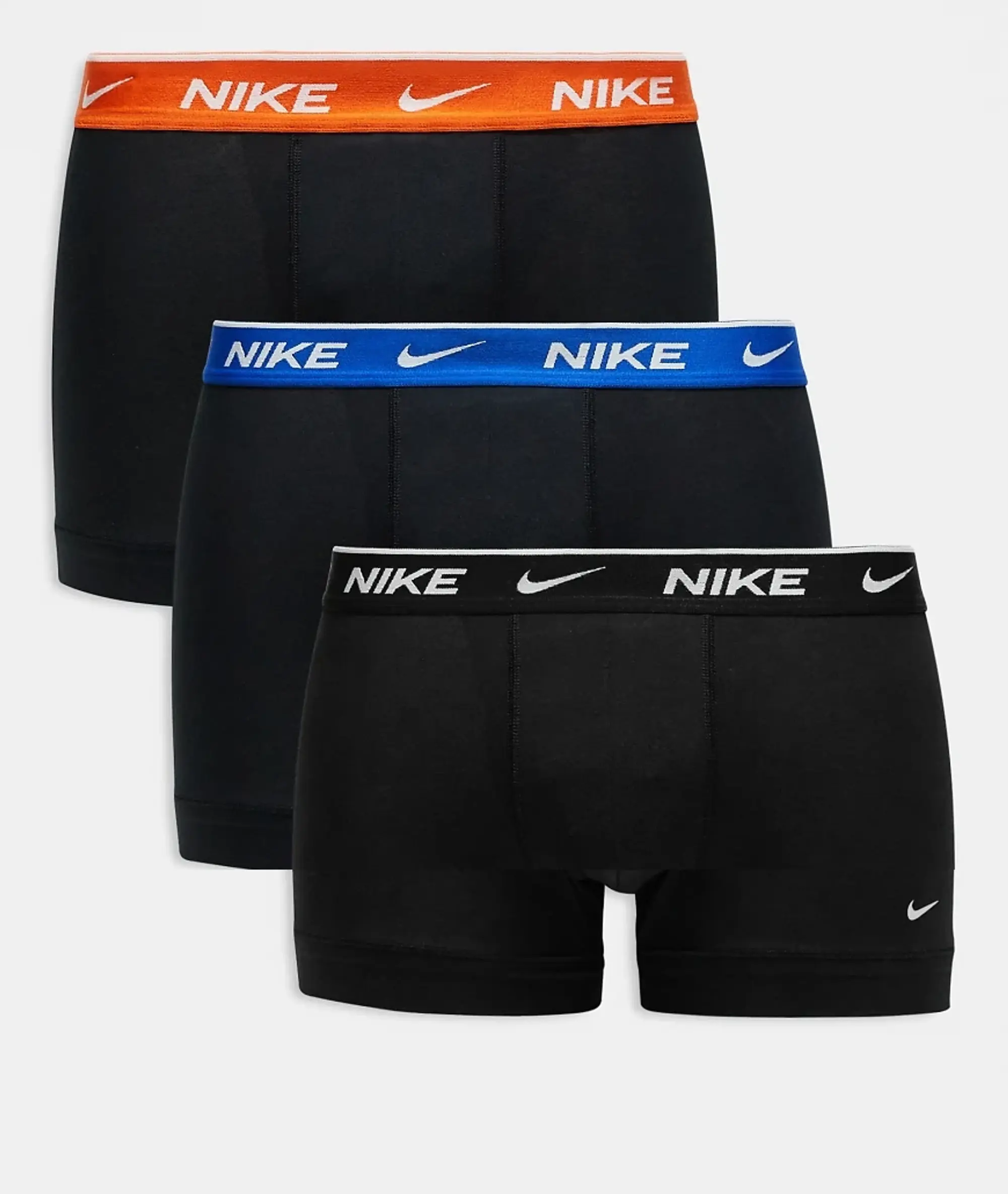 Nike Trunk 3 Pack Unisex Underwear - Black