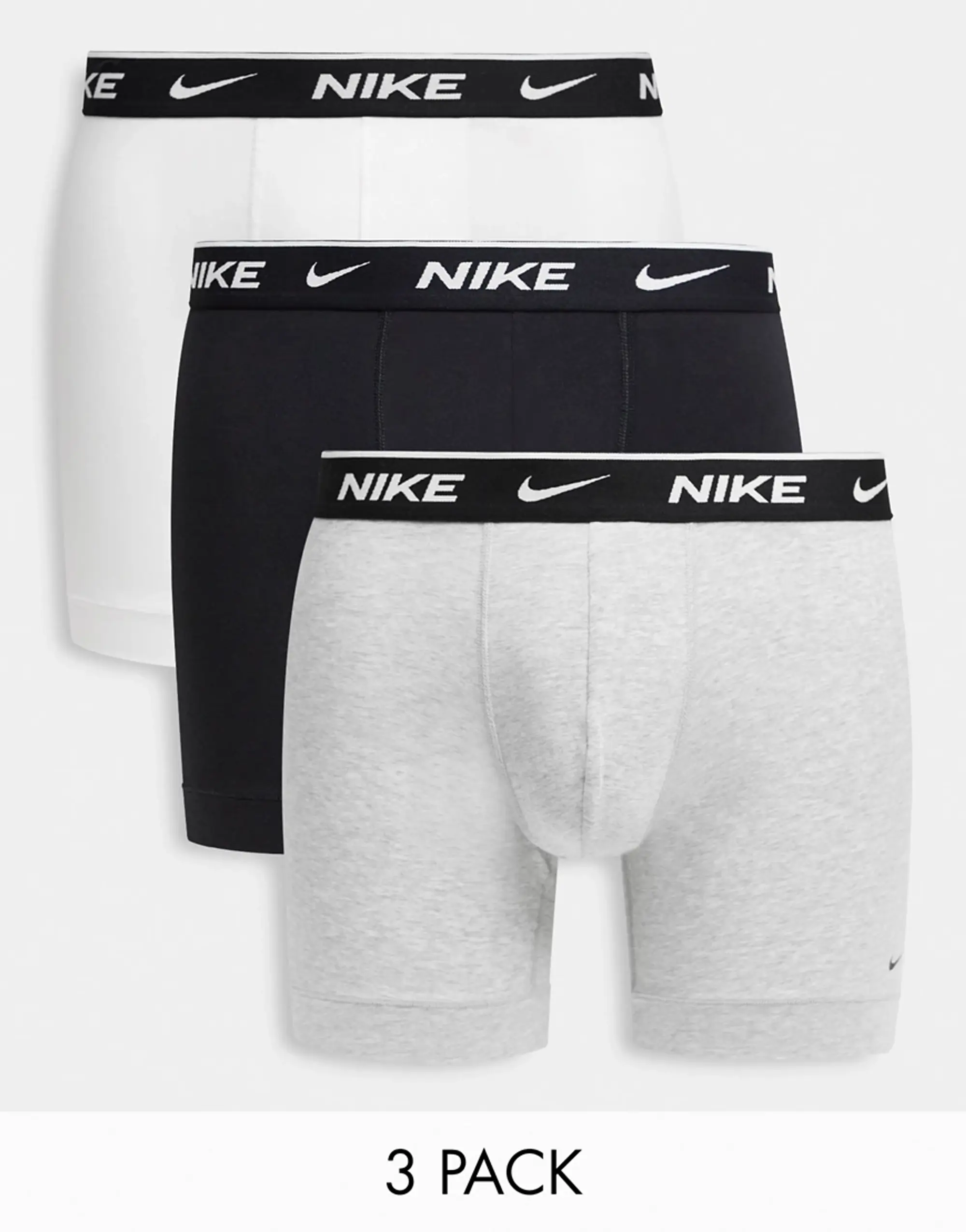 Nike Trunk 3 Pack Unisex Underwear - Black
