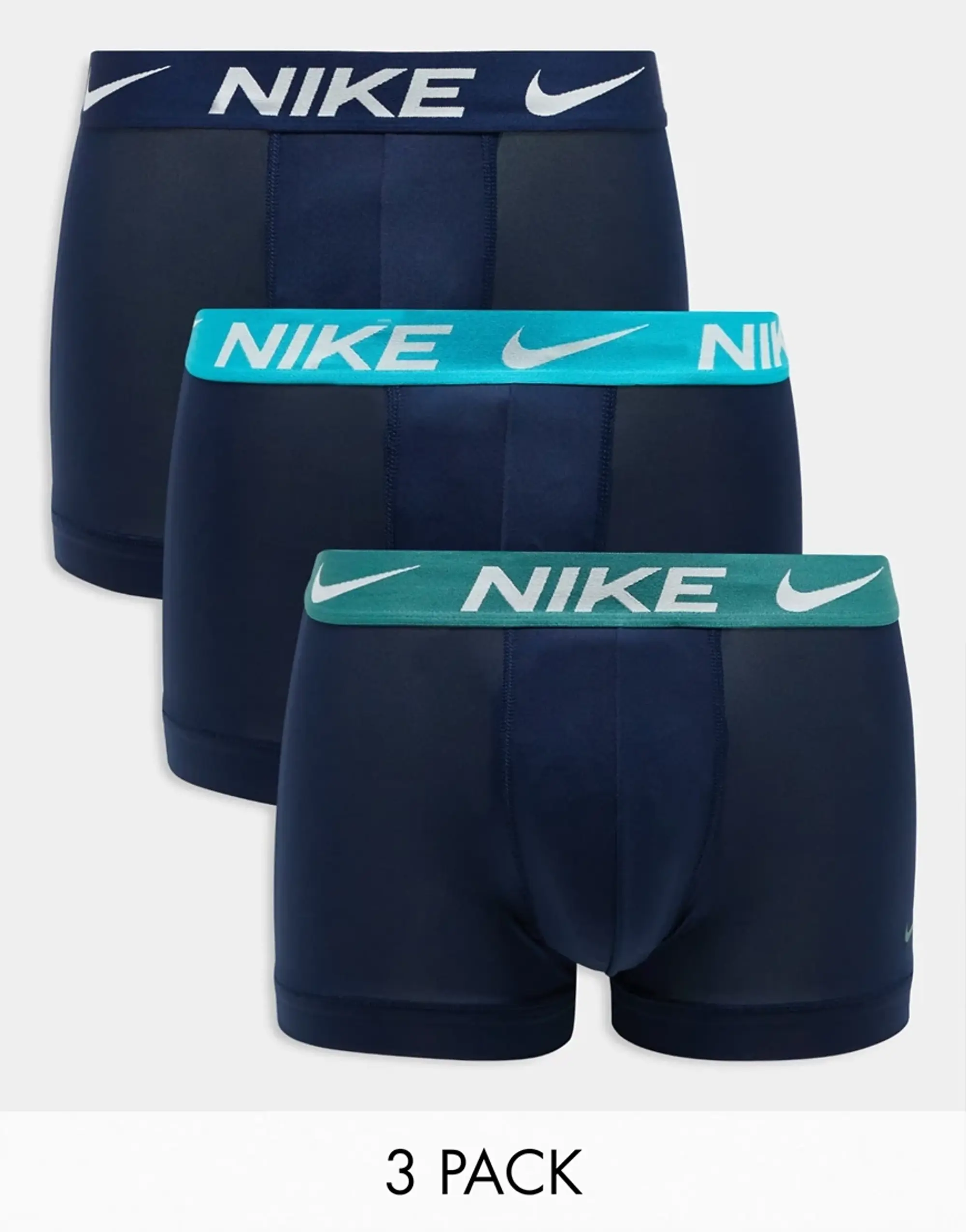 Nike Trunk 3 Pack Unisex Underwear - Black