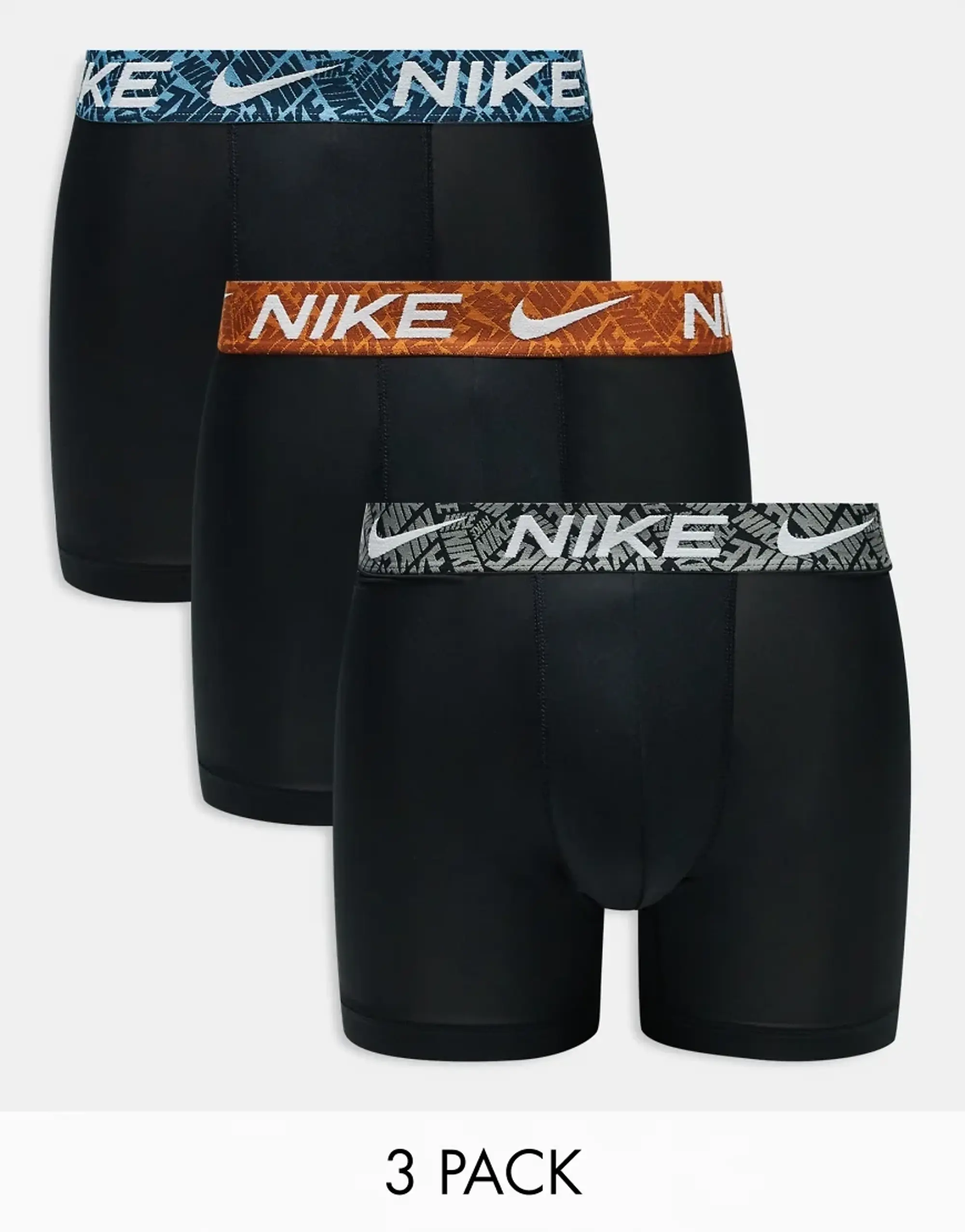 Nike Trunk 3 Pack Unisex Underwear - Black
