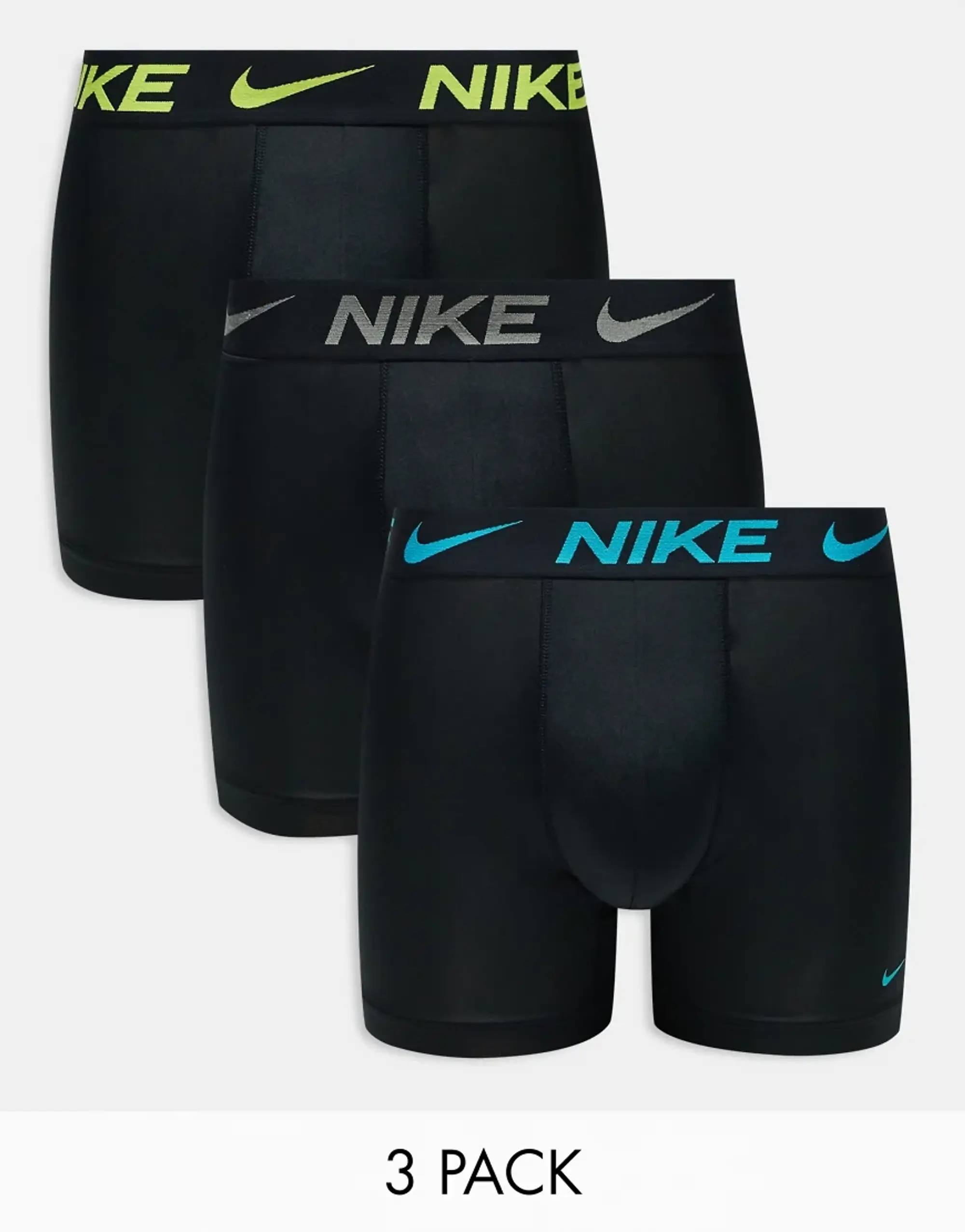 Nike Trunk 3 Pack Unisex Underwear - Black