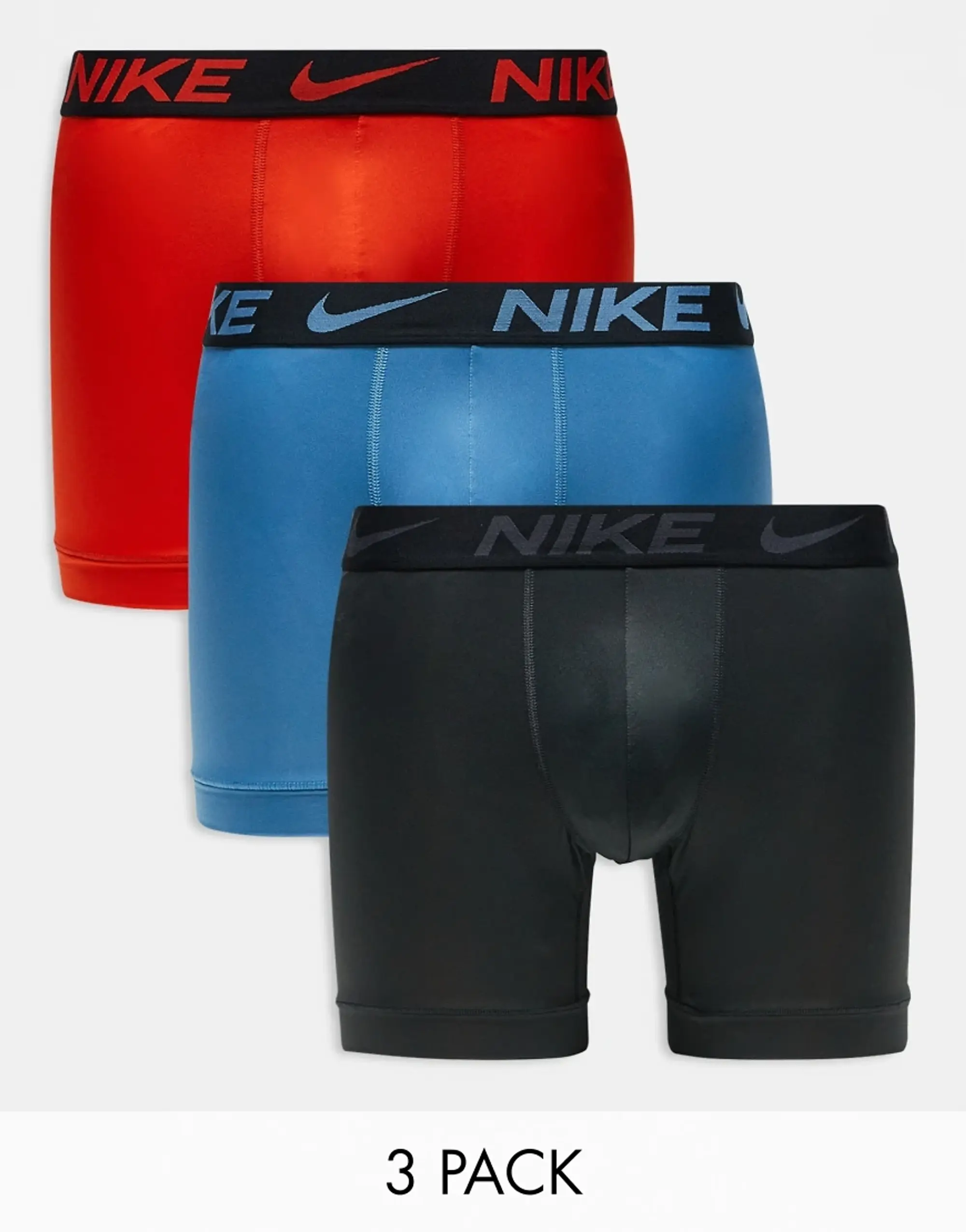 Nike Trunk 3 Pack Unisex Underwear - Black