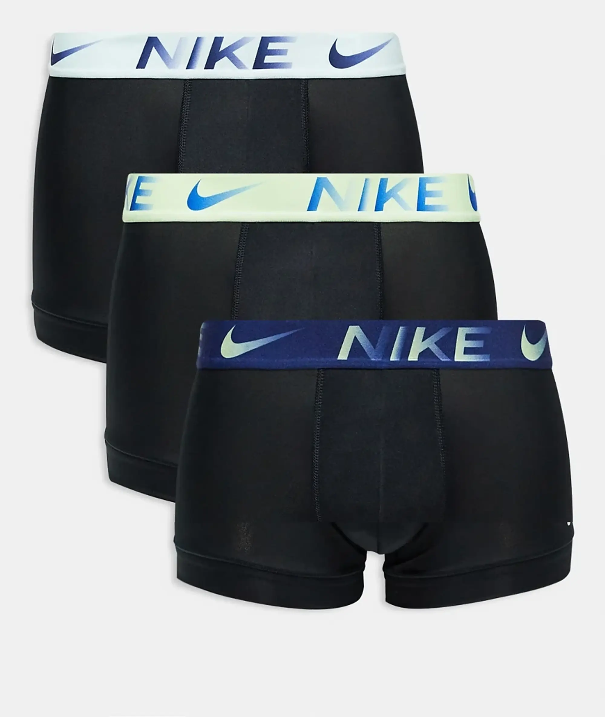 Nike Trunk 3 Pack Unisex Underwear - Black