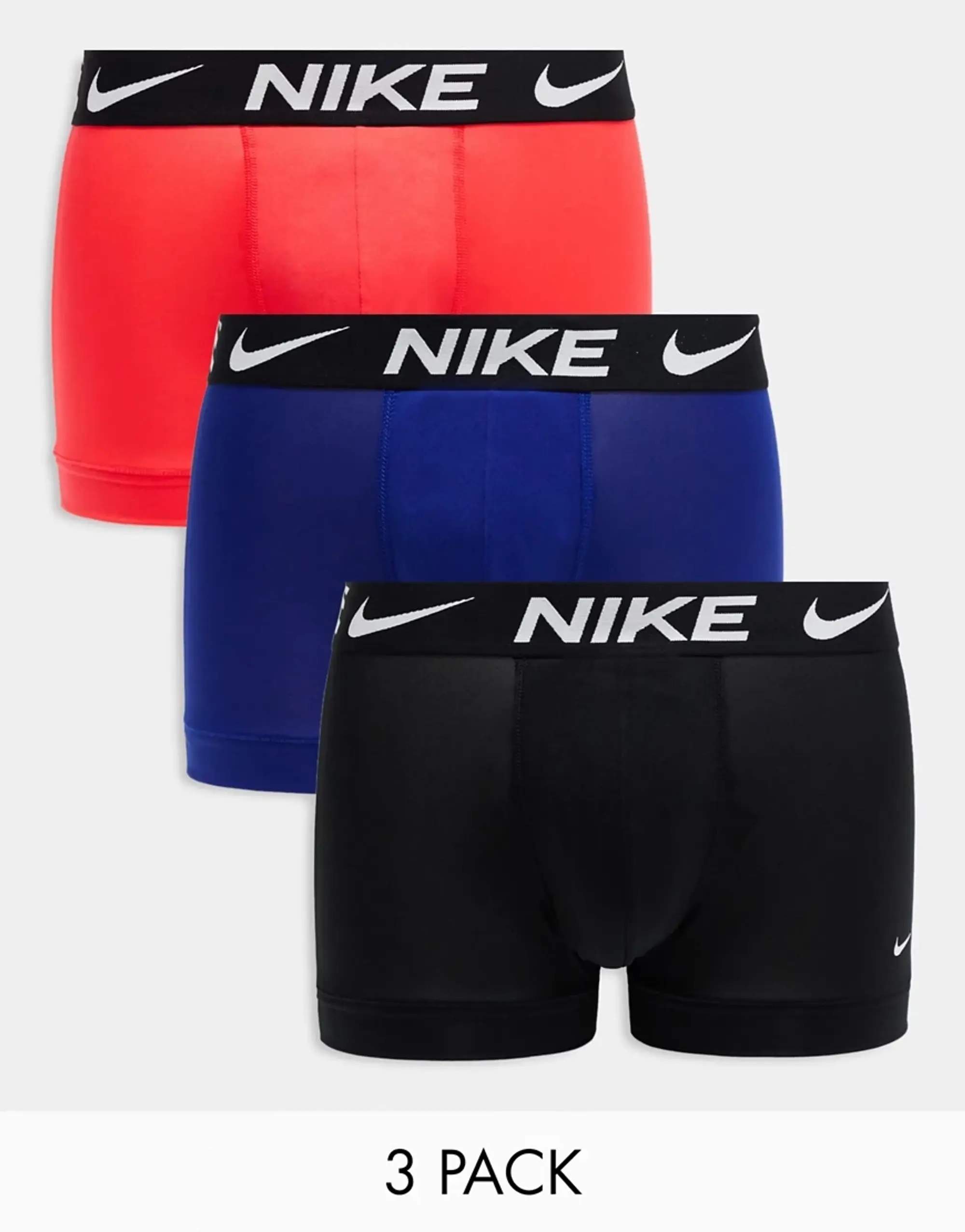 Nike Trunk 3 Pack Unisex Underwear - Black