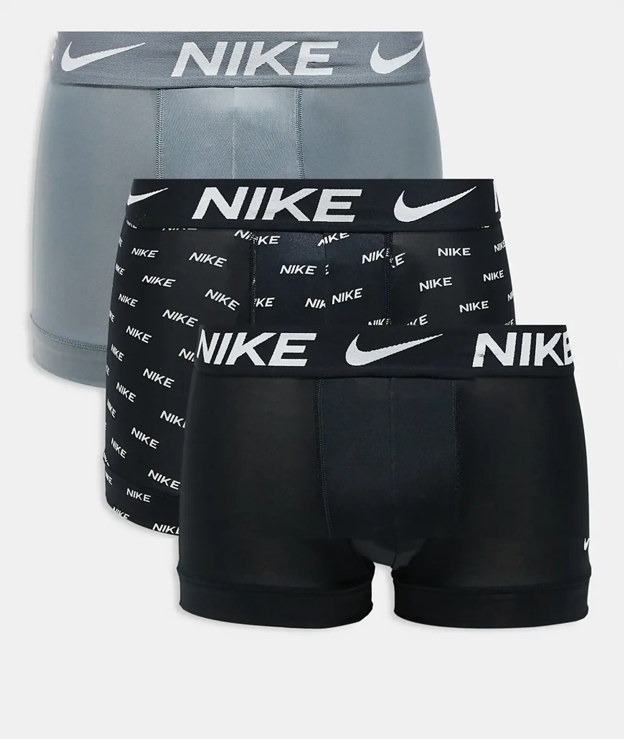 Nike Trunk 3 Pack Unisex Underwear - Black