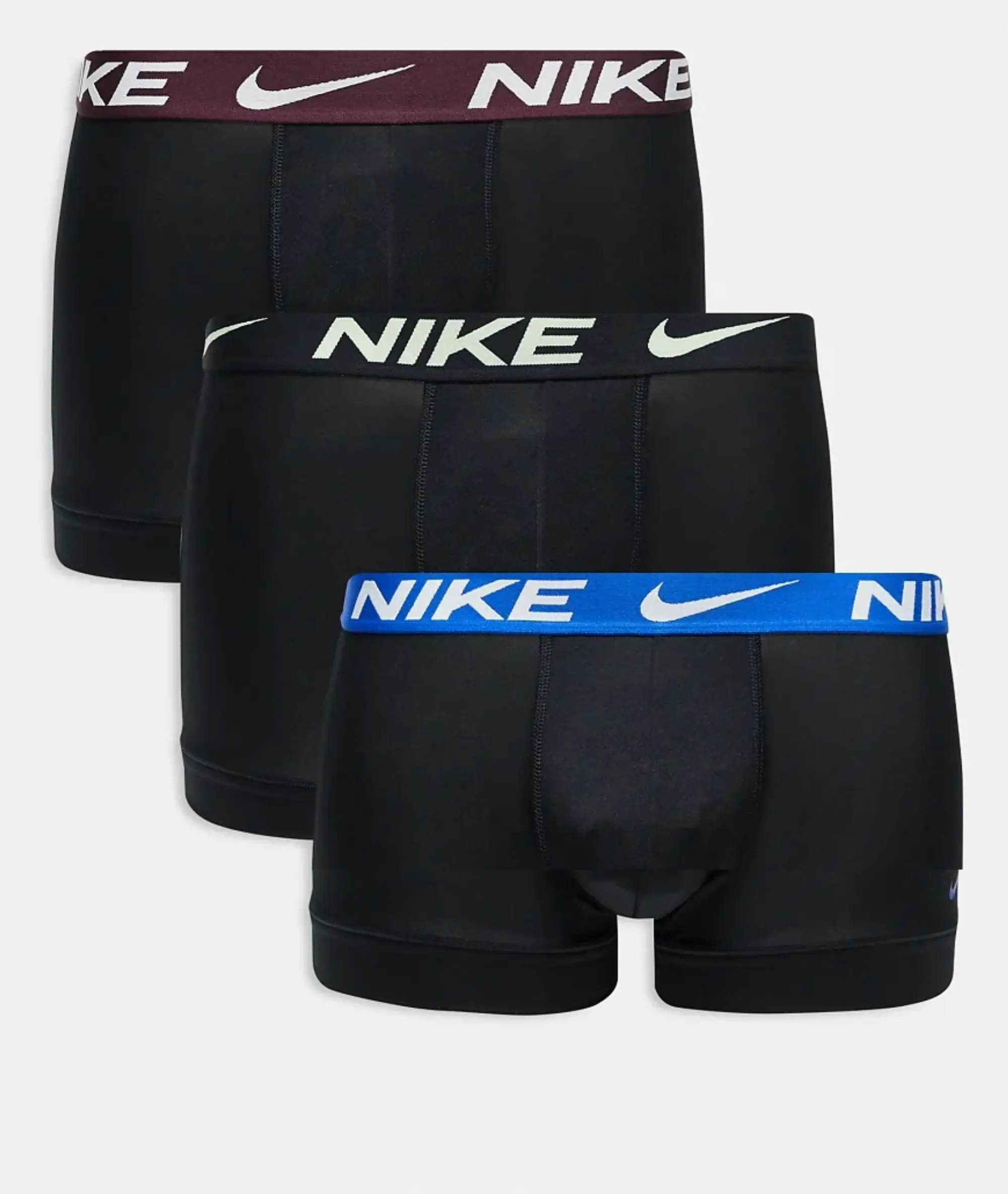 Nike Trunk 3 Pack Unisex Underwear - Black