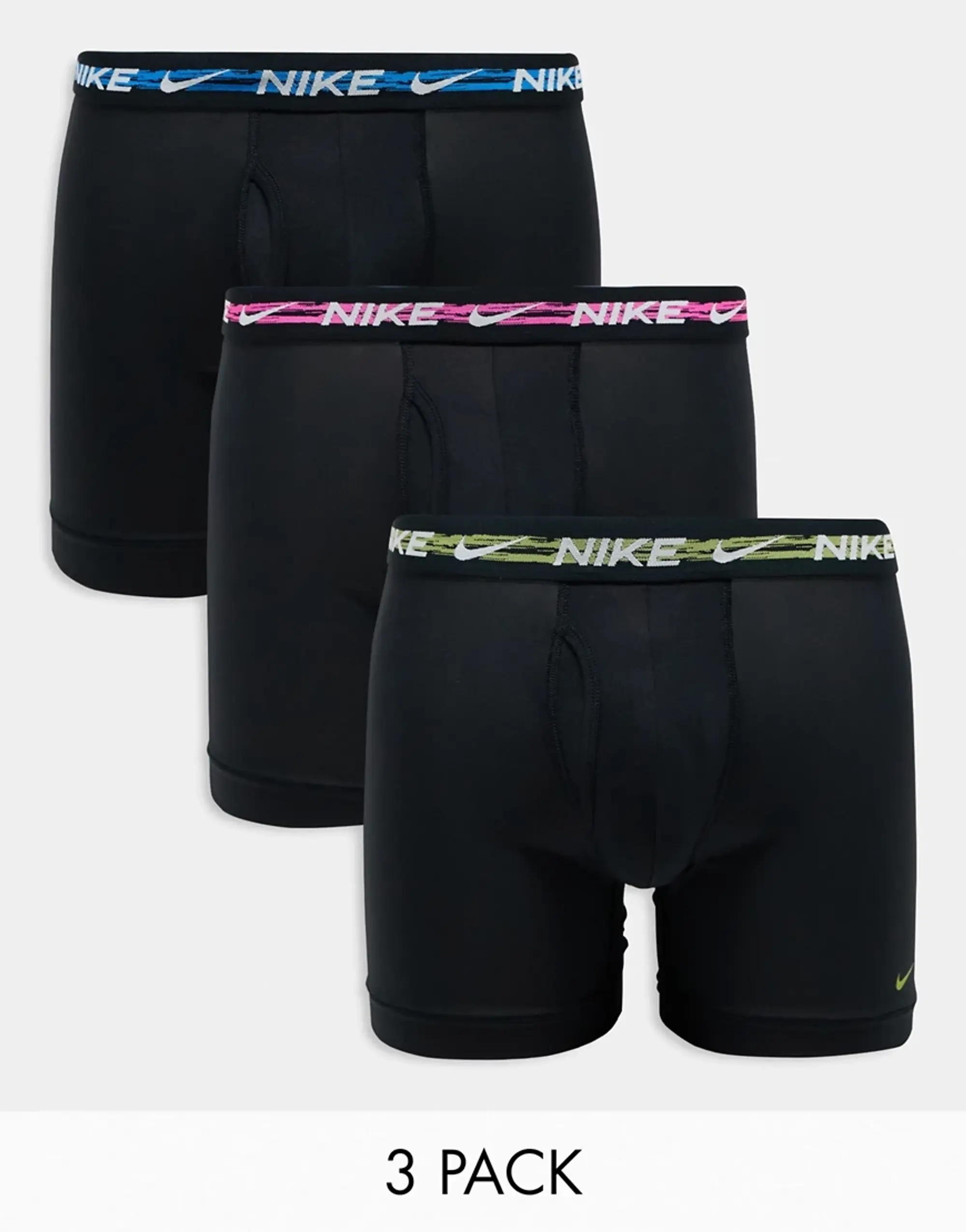 Nike Trunk 3 Pack Unisex Underwear - Black