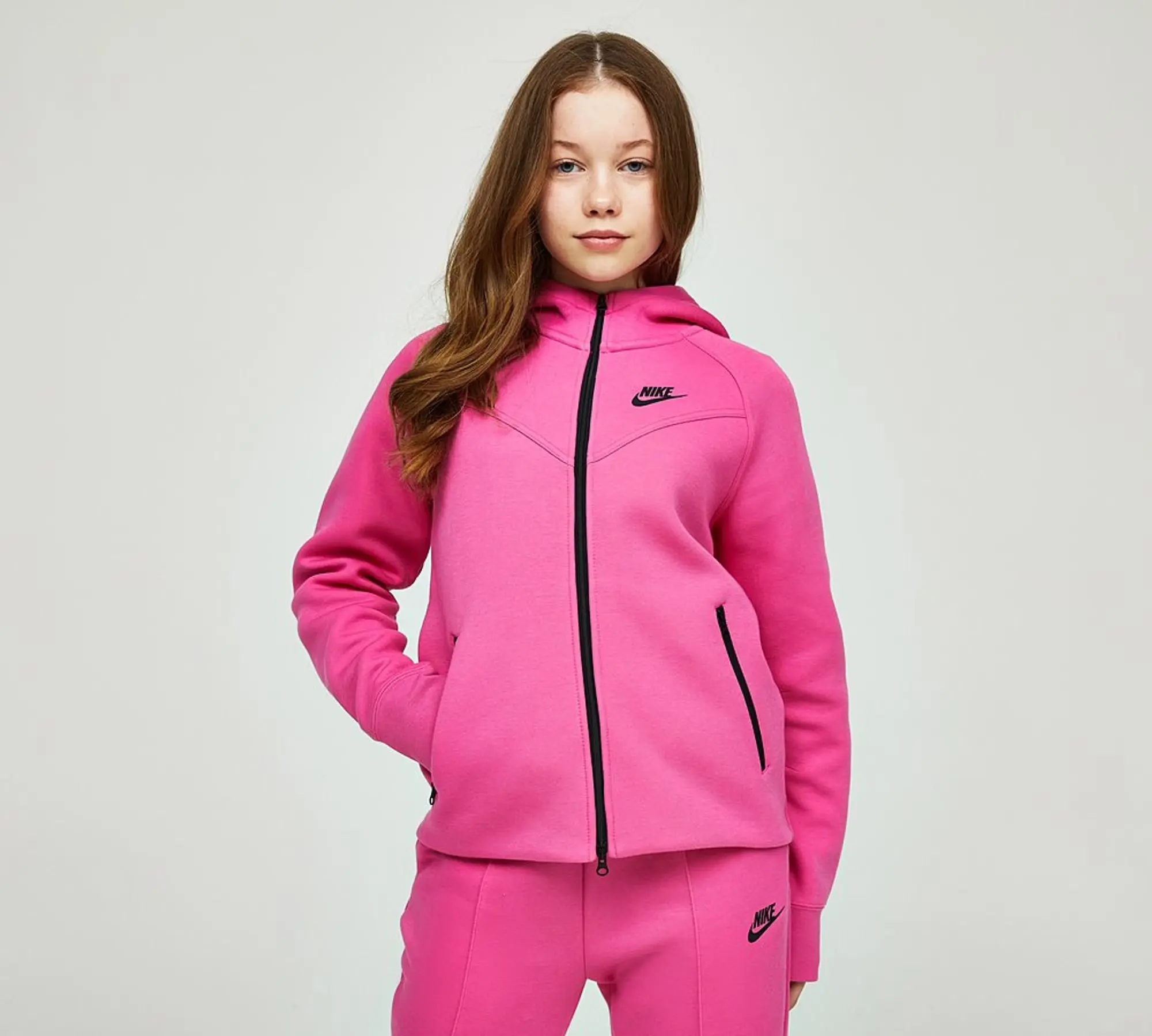 Nike Sportswear Older Girls Tech Fleece Hoodie 8 15Y