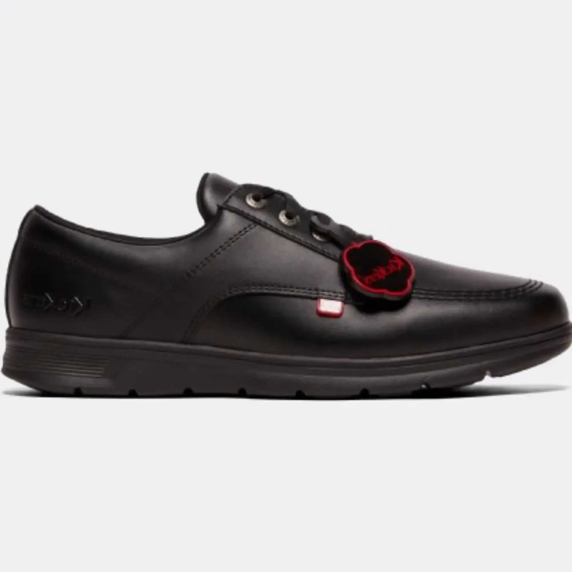 Kickers Kelland Lace Lo Shoe - Black - Size 6 - Black