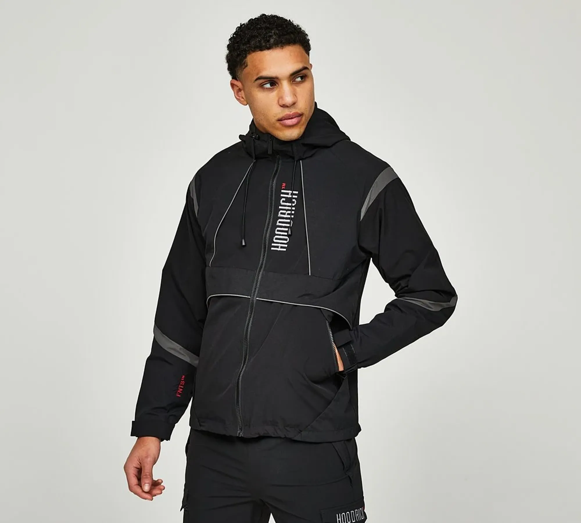 Hoodrich OG Affect Jacket - Black - Size L - Black | HR - 0124 