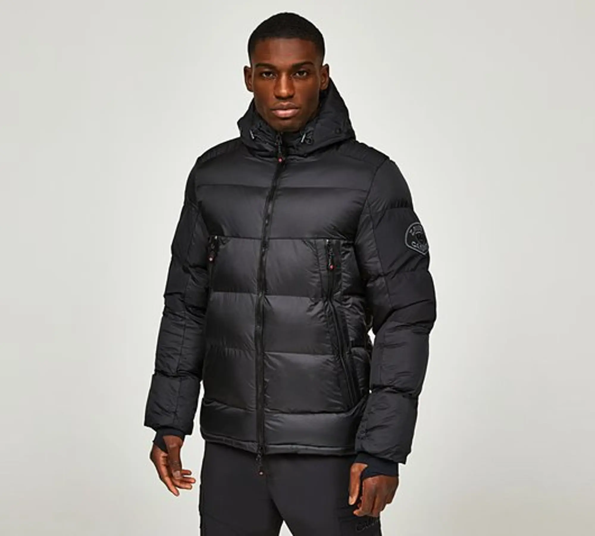 Zavetti Canada Pivero Puffer Jacket - Black - Size 2XL - Black