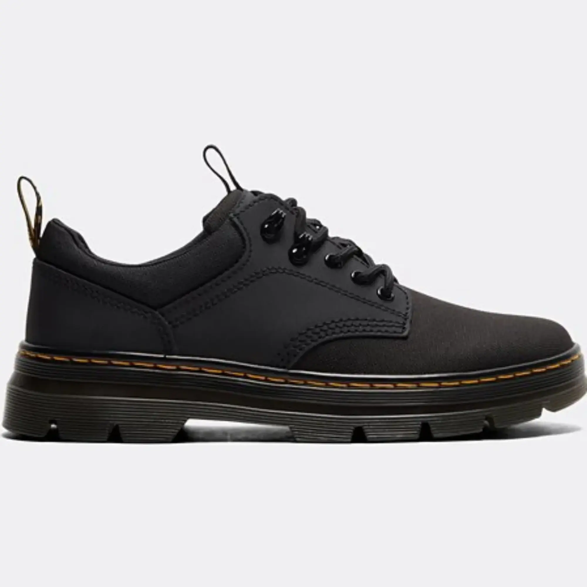 Dr. Martens Reeder Utility Shoe - Black - Size 7 - Black