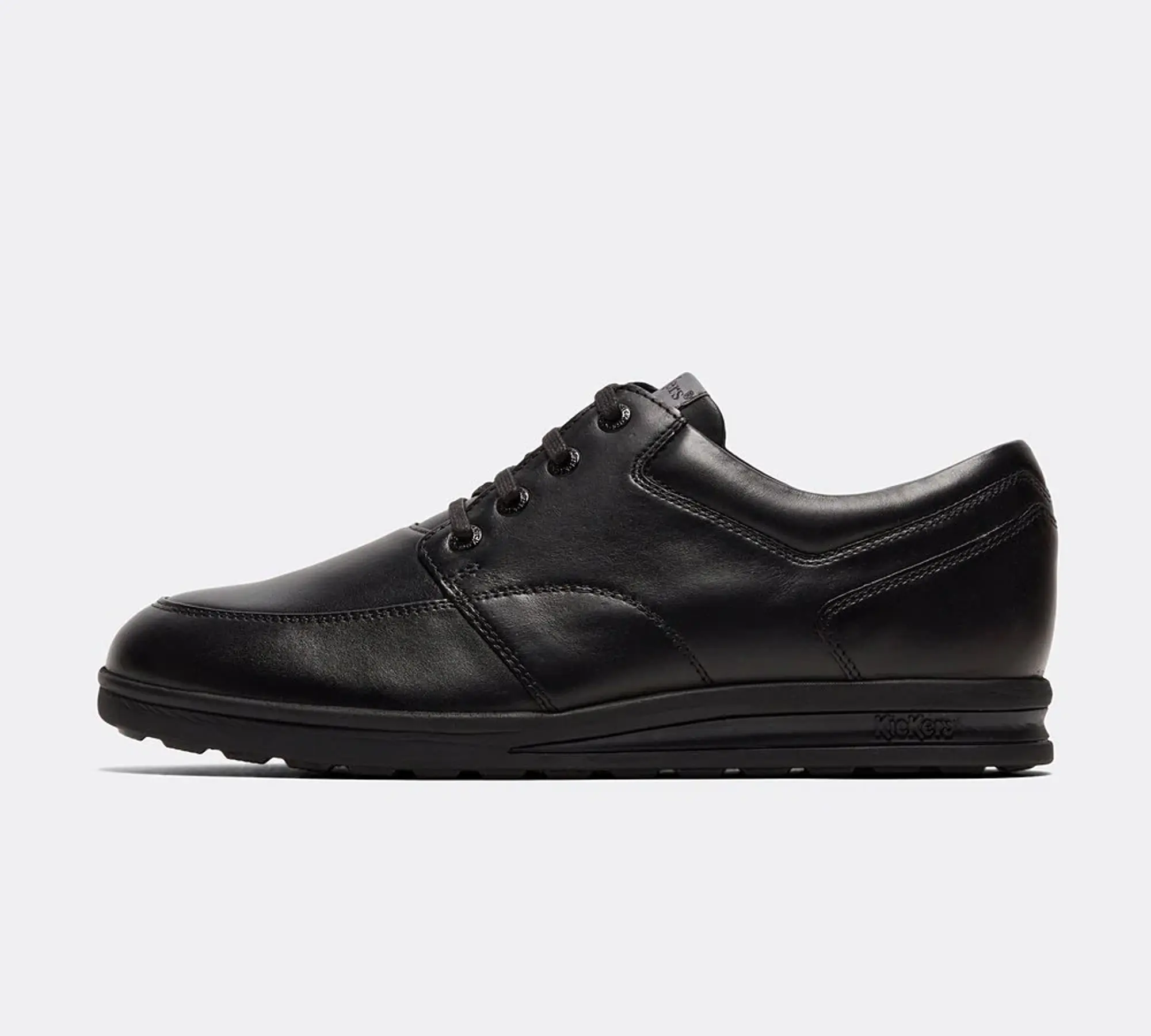 Kickers Troiko Lace Shoe - Black - Size 10.5 - Black