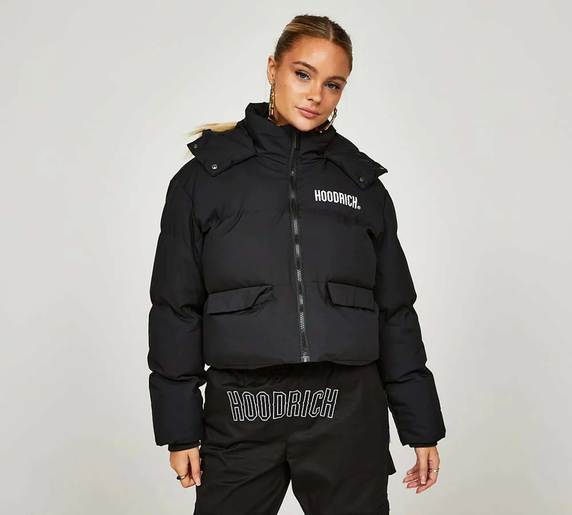 【BAGARCH】PUFFER HOODIE Hoodrich OG Phenom Puffer Jacket - Blue - Size XL - Blue | HO