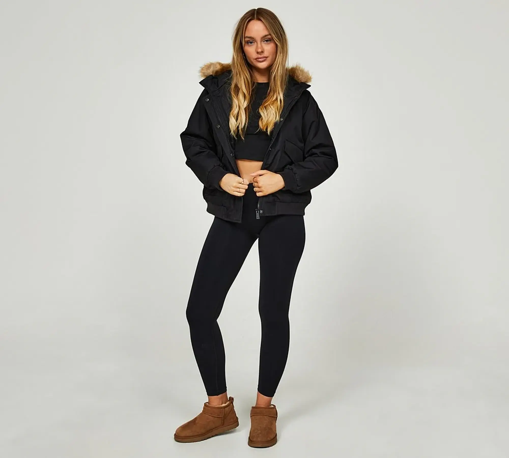 French connection bomber jacket womens best sale