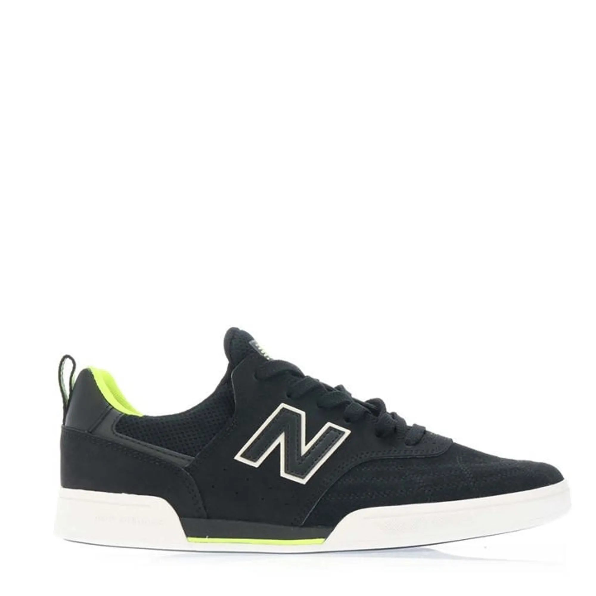 New Balance Men's NB Numeric 288 Sport in Black/White Suede/Mesh