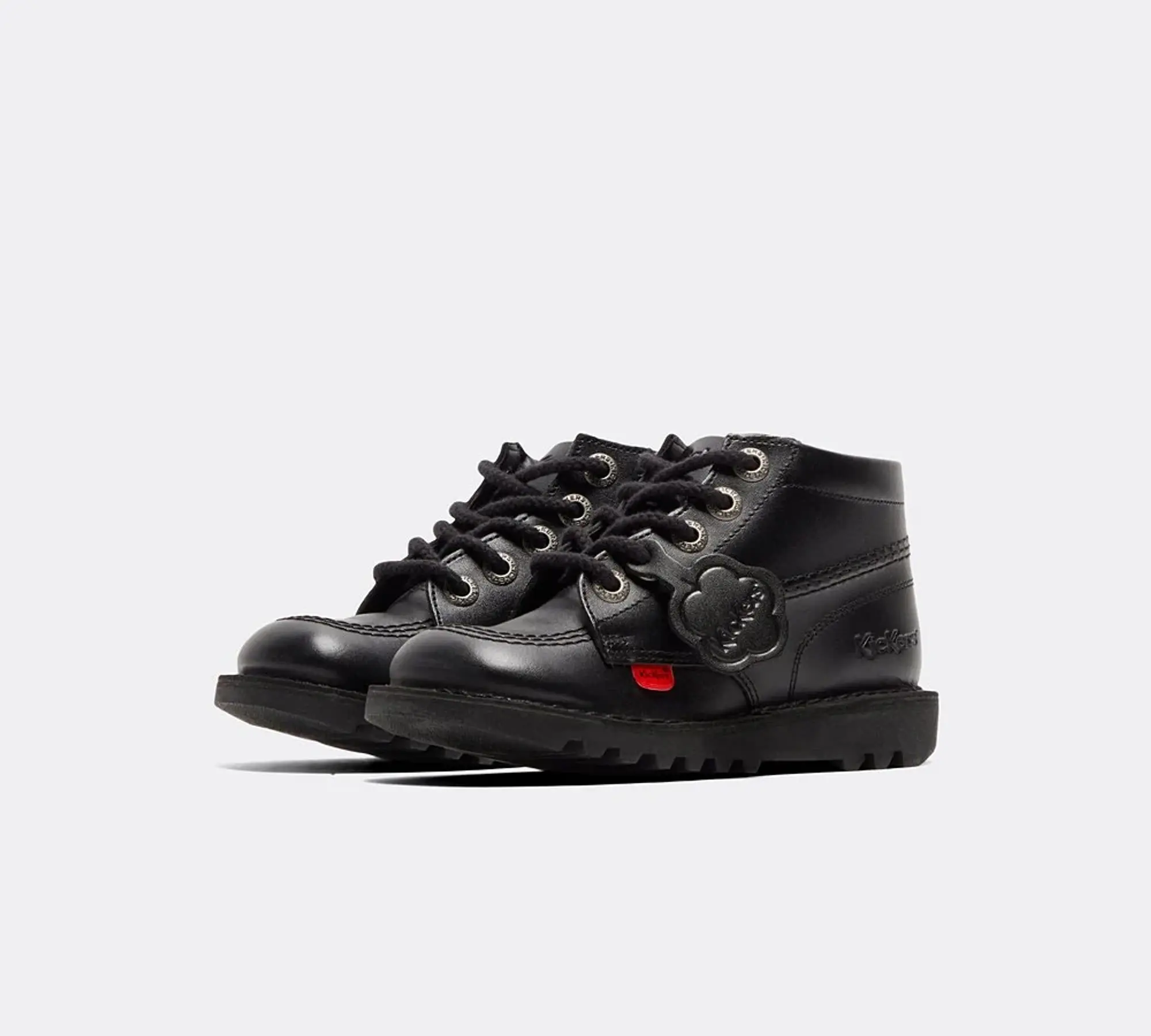 Kickers Infant Kick Hi Zip Shoe - Black - Size 10.5 - Black