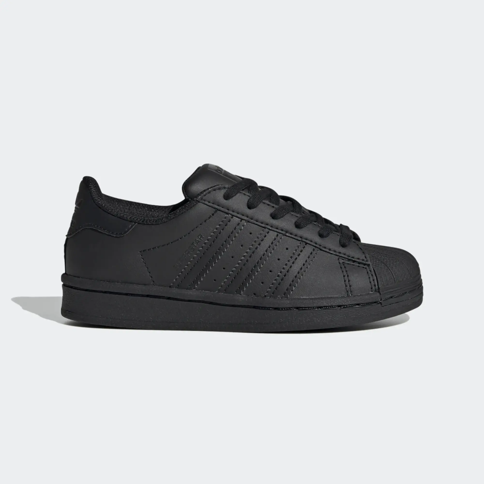 adidas Originals adidas black superstar Junior trainers FU7715 FOOTY.COM