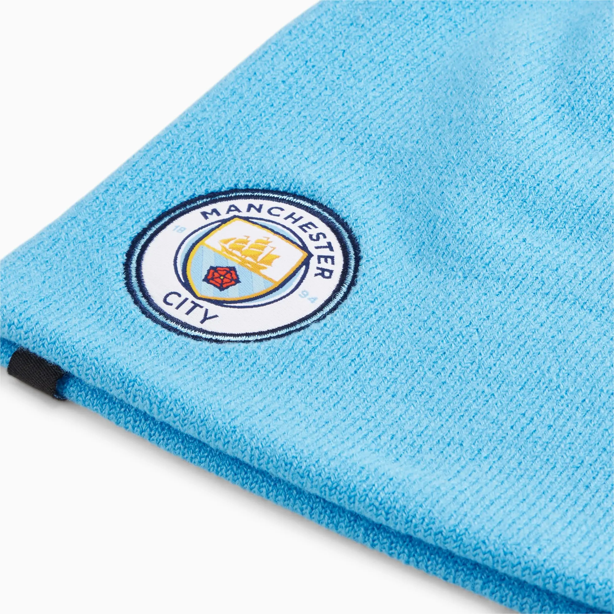 PUMA Manchester City Cuffless Beanie Hat, Magic Blue