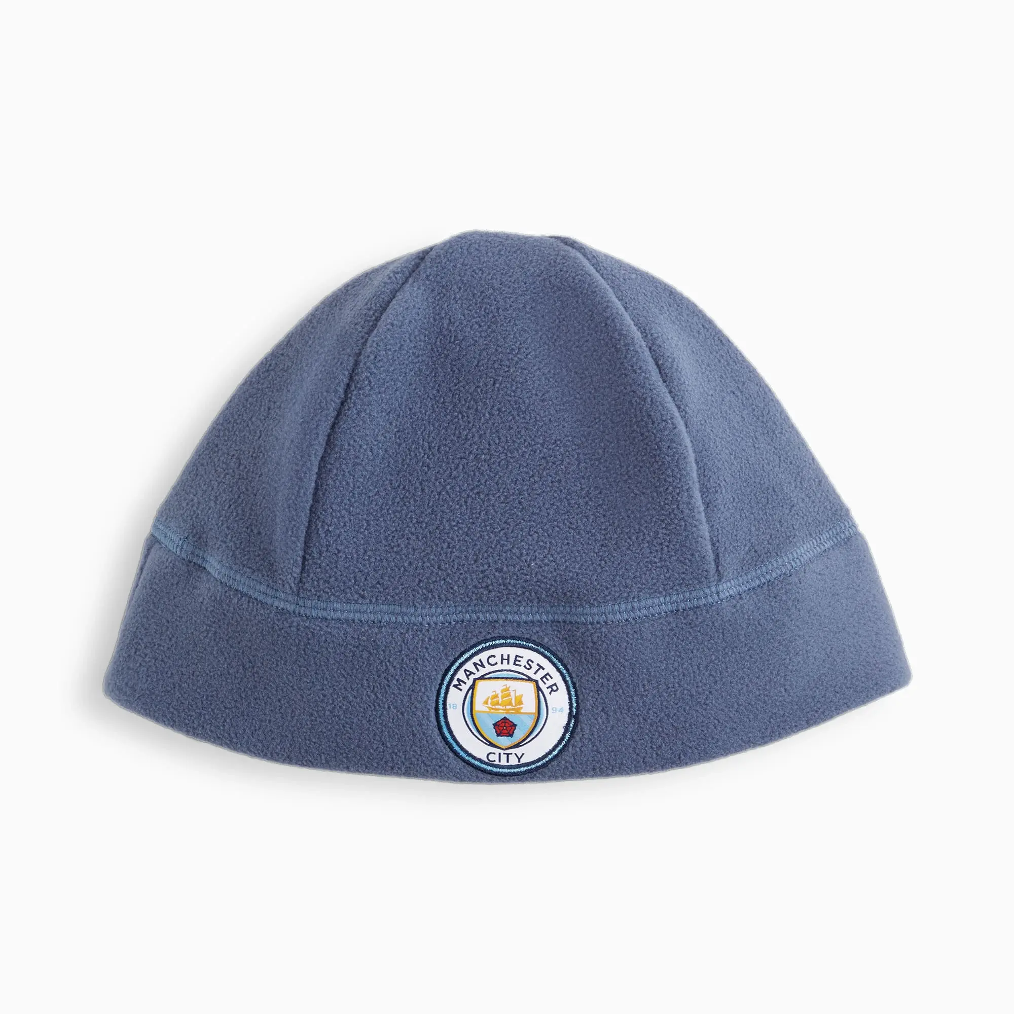 PUMA Manchester City Fleece Beanie Hat, Inky Blue