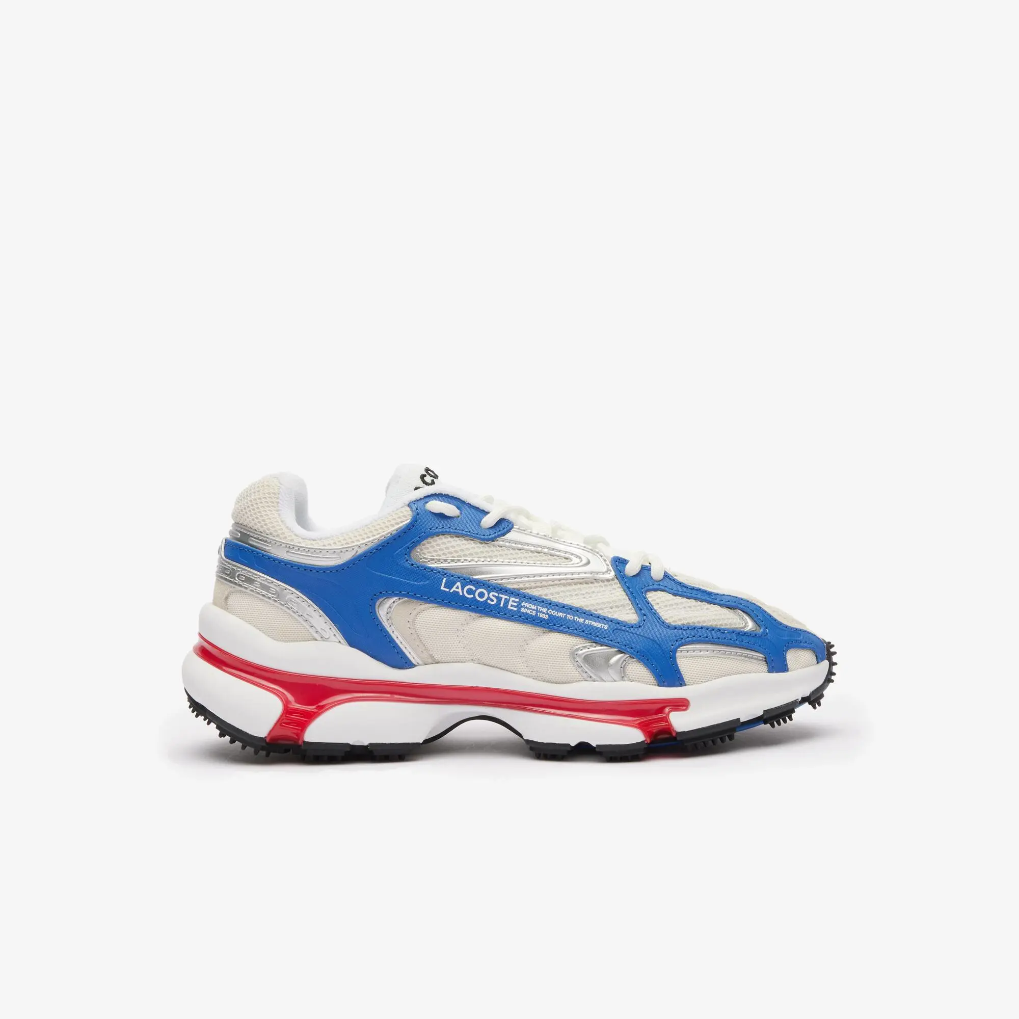 Lacoste Men's L003 2K24 Trainers - Wht/Red/Blu