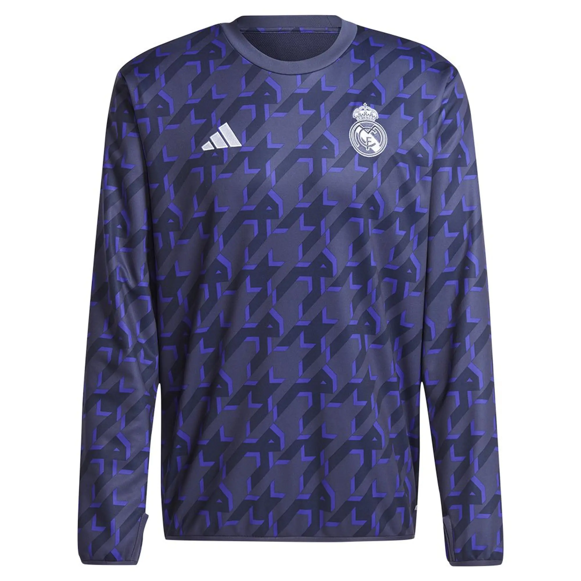 adidas Real Madrid 23 24 Pre Match Warmup Top