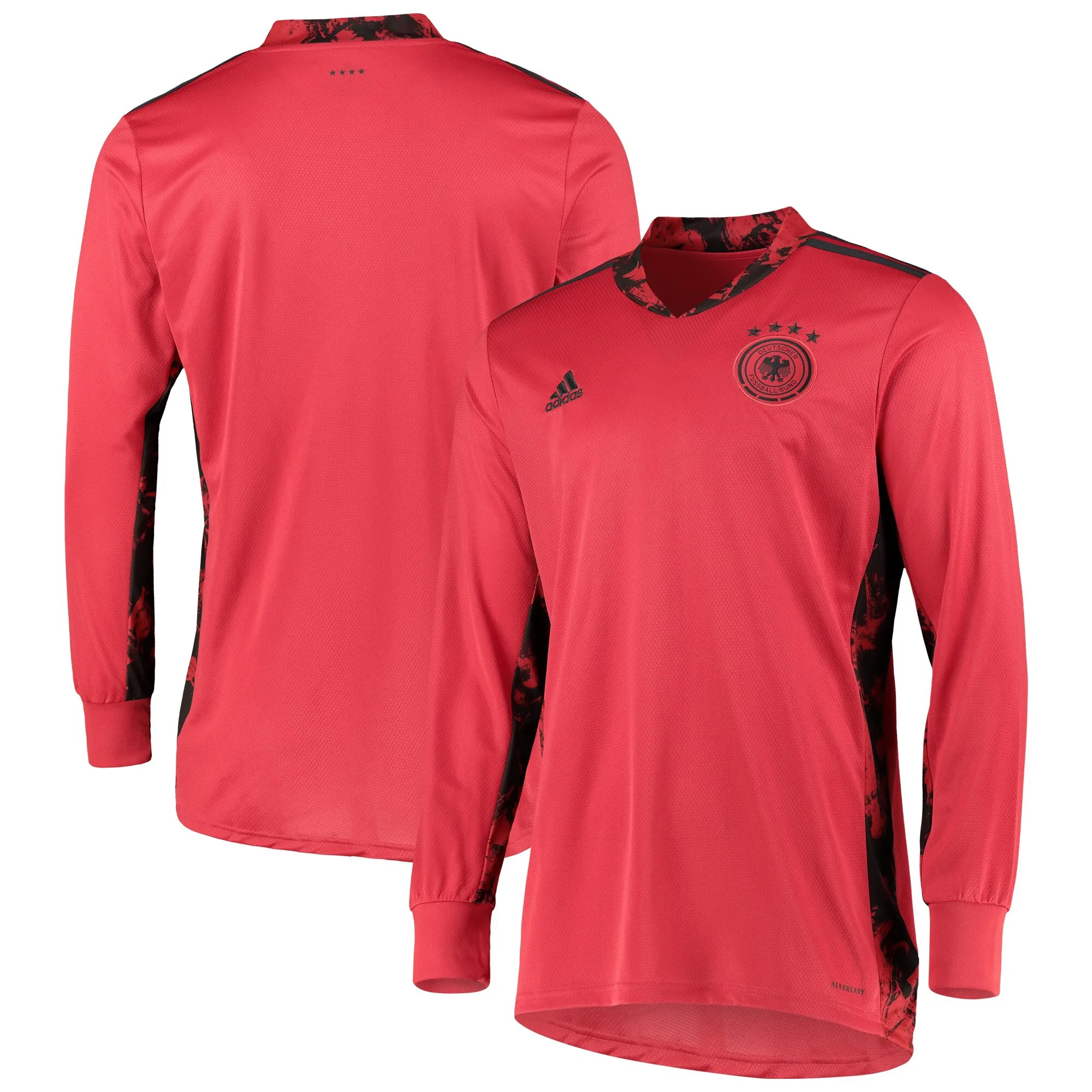 adidas Germany Mens LS Goalkeeper Home Shirt 2020