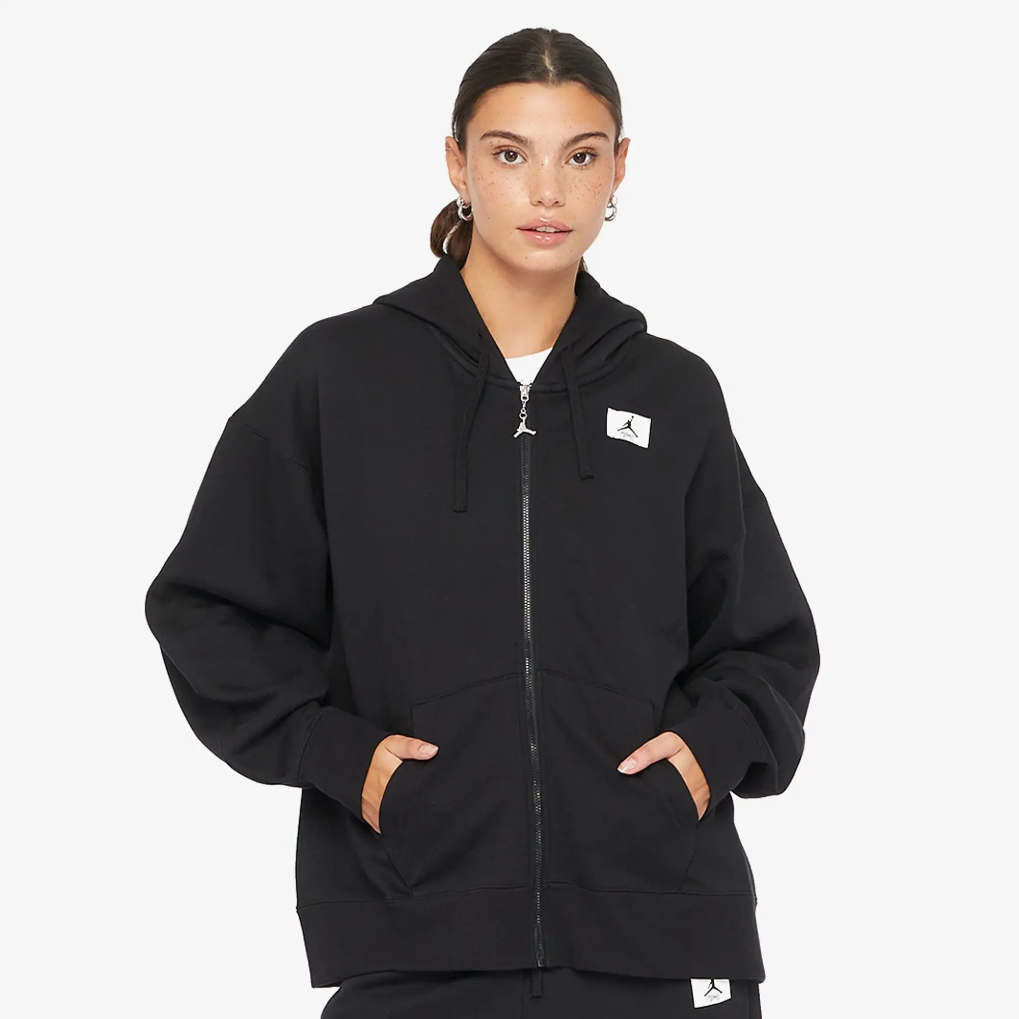 Nike Jordan Womens Jordan Flight Full Zip Hoodie