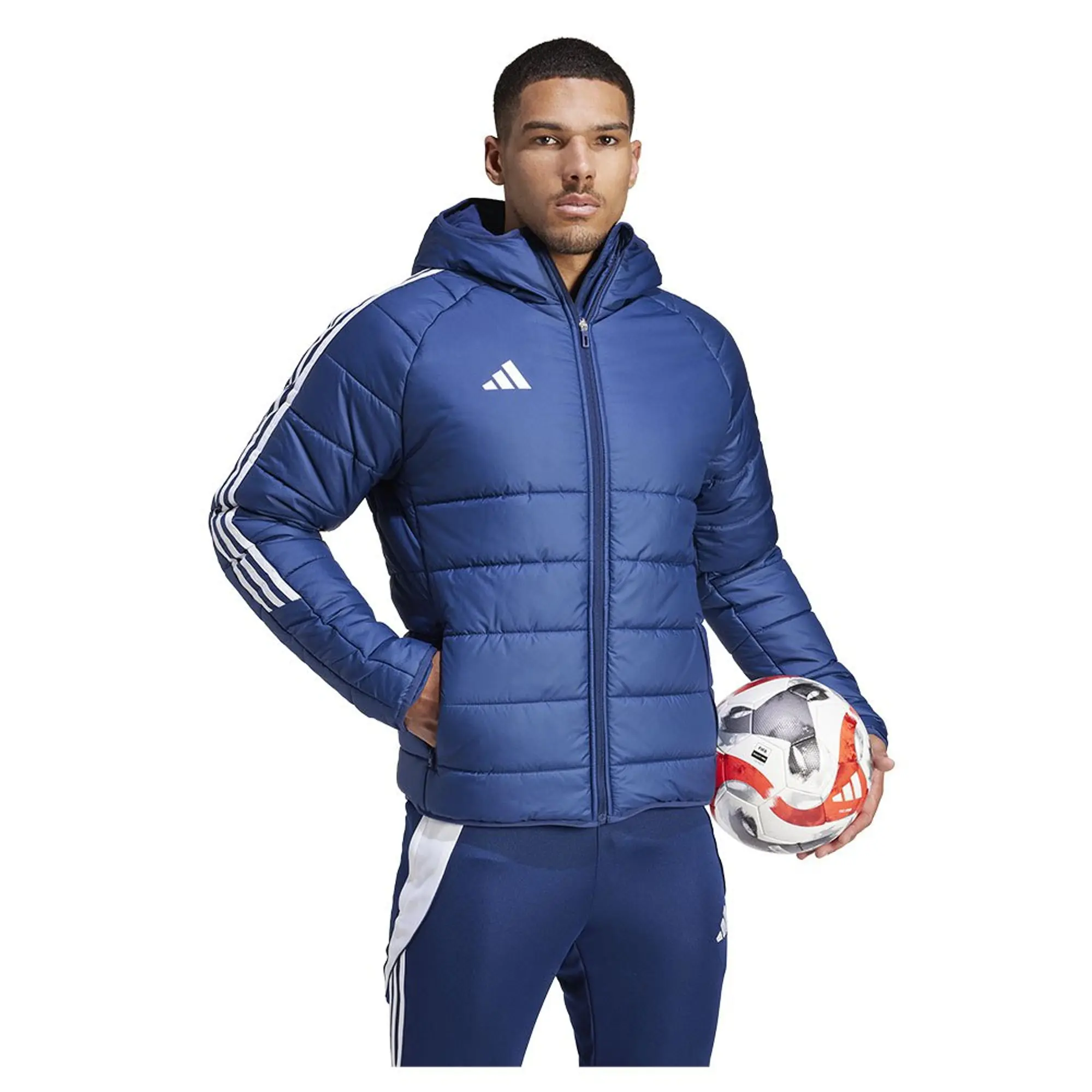Adidas Winter Jacket Tiro 24 - ['Blue']