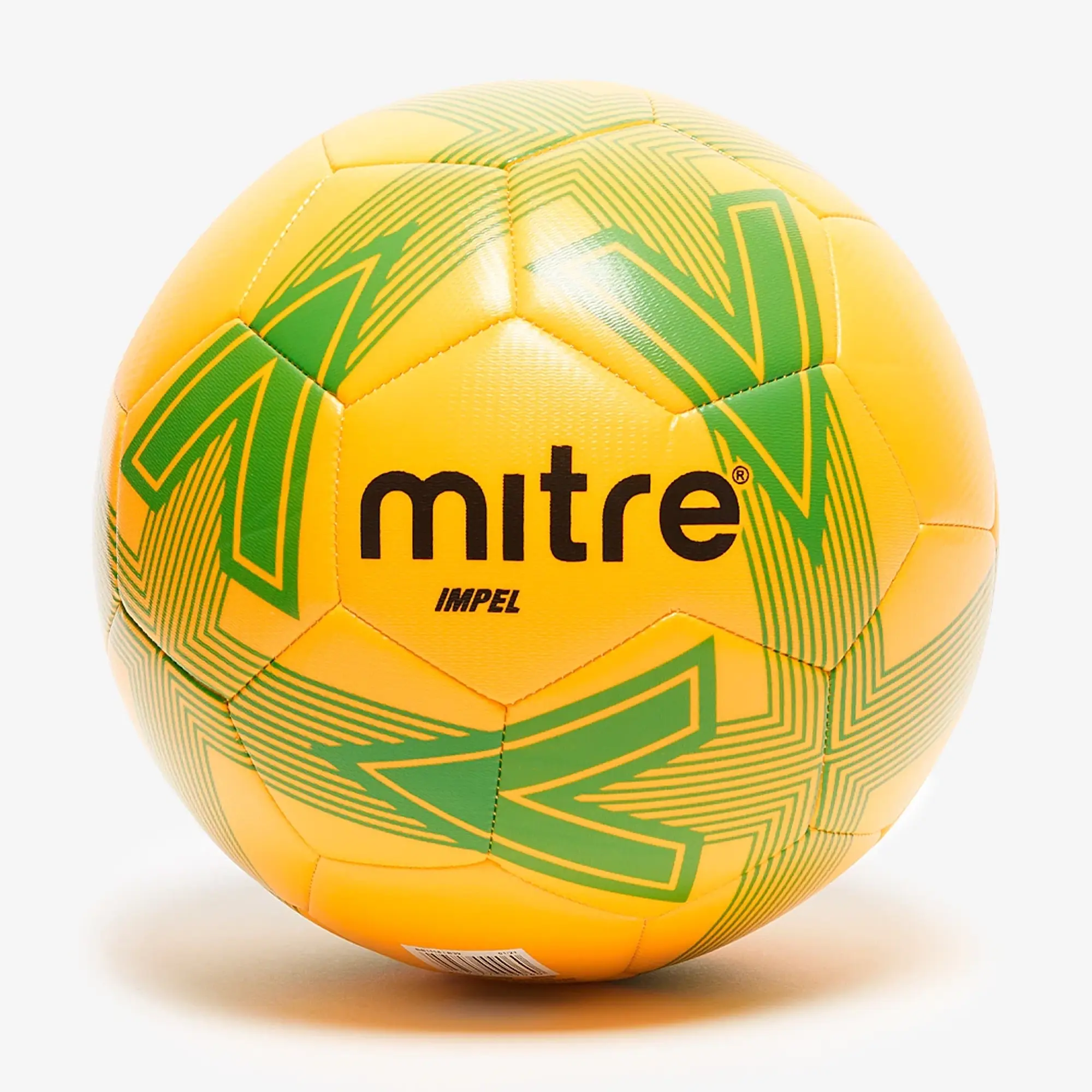 Mitre Impel Football - Yellow/Light Green/Black