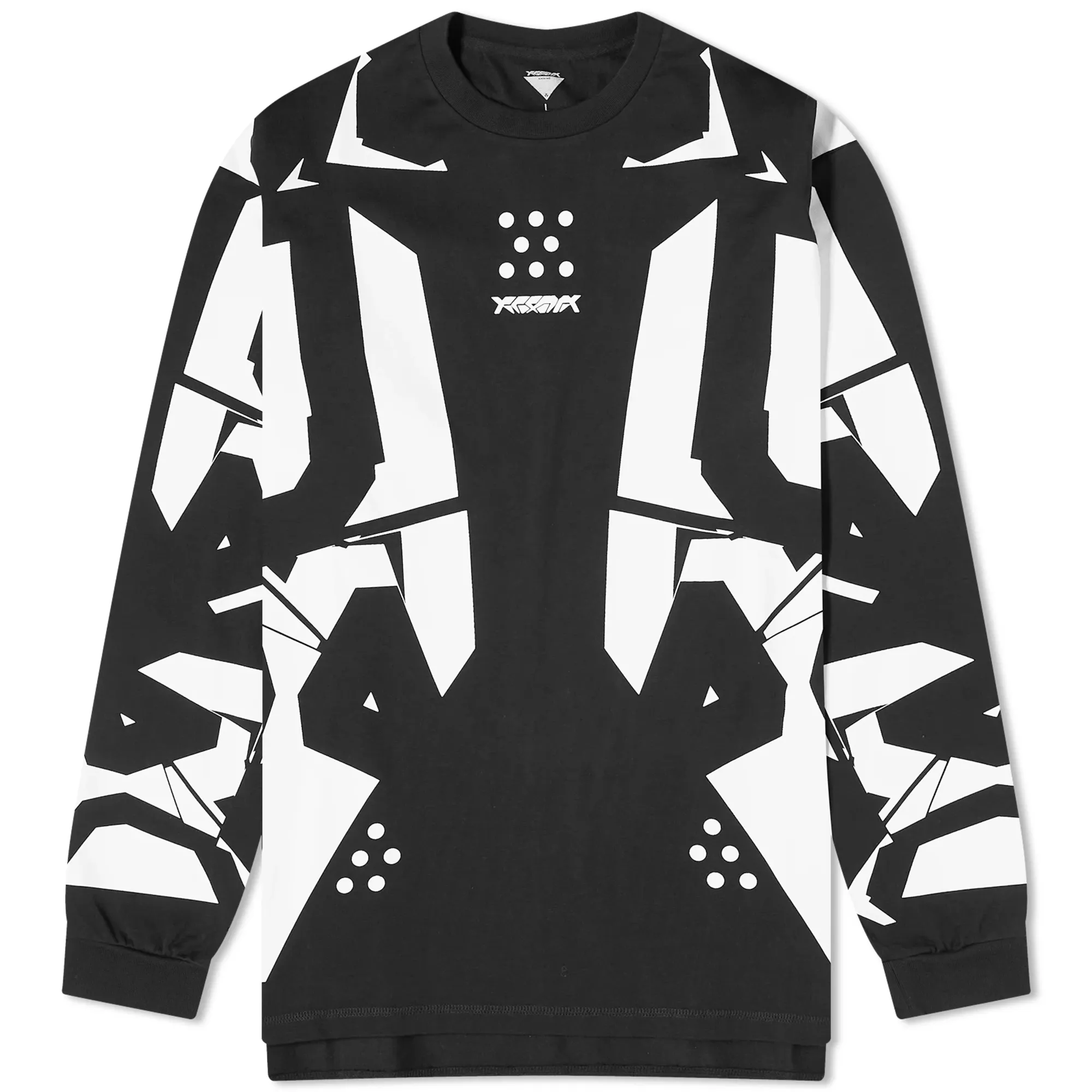 ACRONYM HD JERSEY LONG SLEEVE SHIRT LA6B-DS BLACK Sサイズ アクロニウム ハイデンシティージャージーロングスリーブシャツ SS17 Acronym HD Jersey Long Sleeve Shirt in Black | FWRD