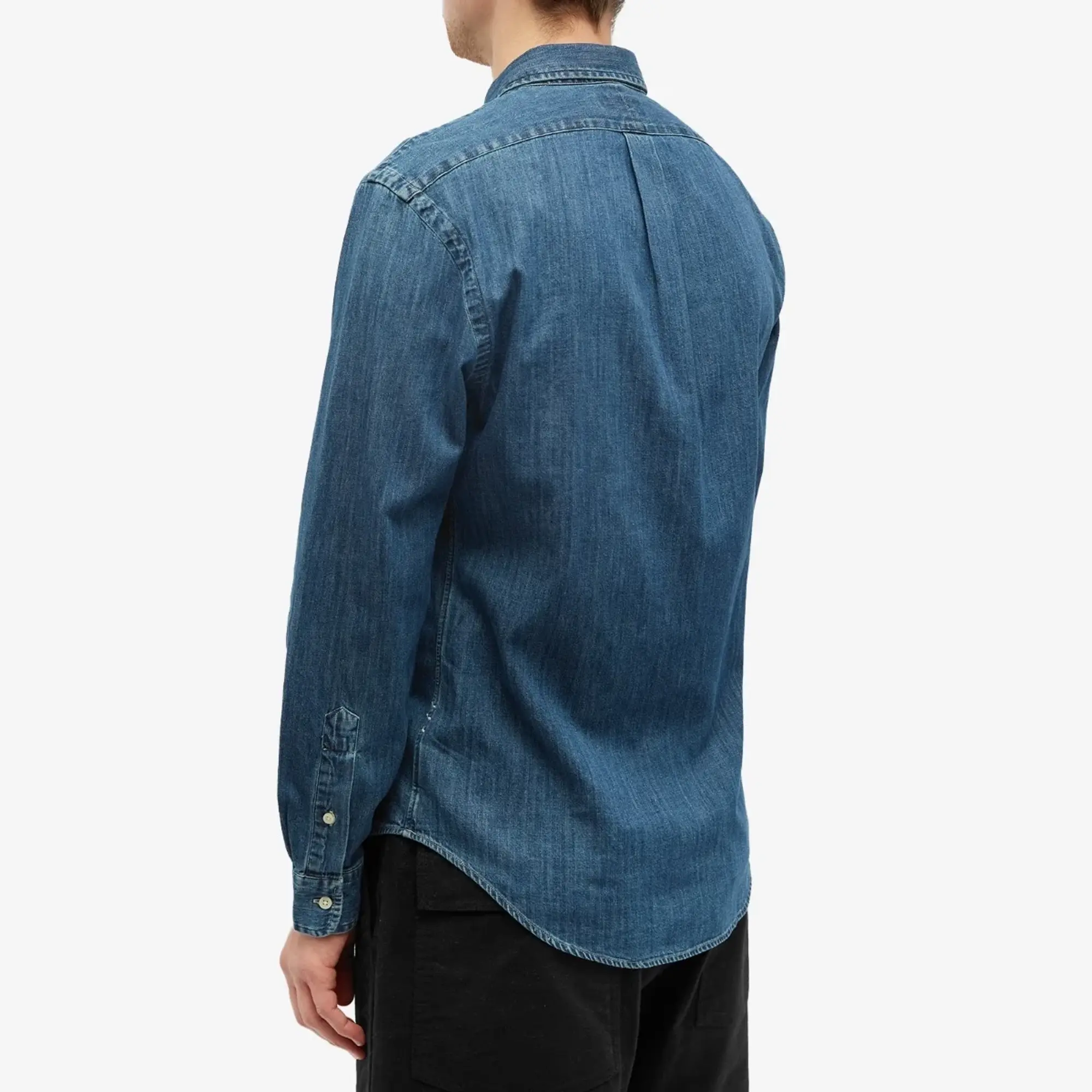 Polo Ralph Lauren Men's Slim Fit Button Down Denim Shirt