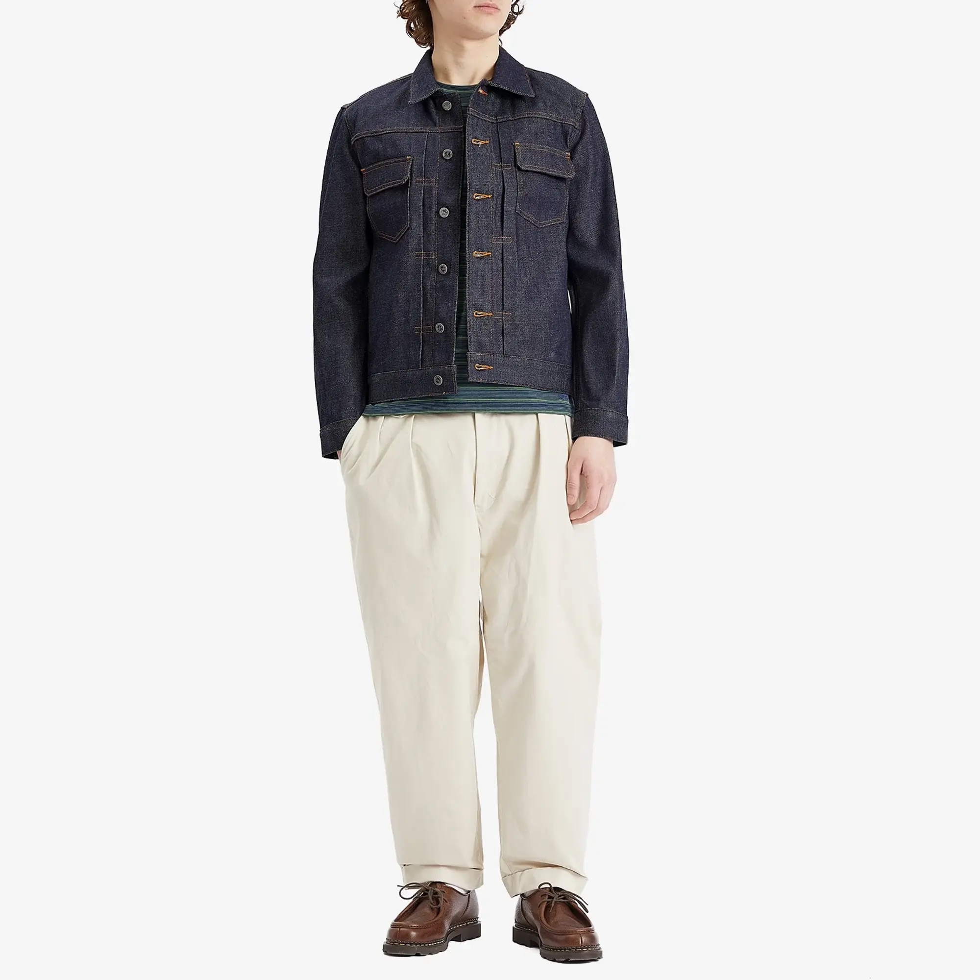 A.P.C. Men's Work Jean Jacket Indigo