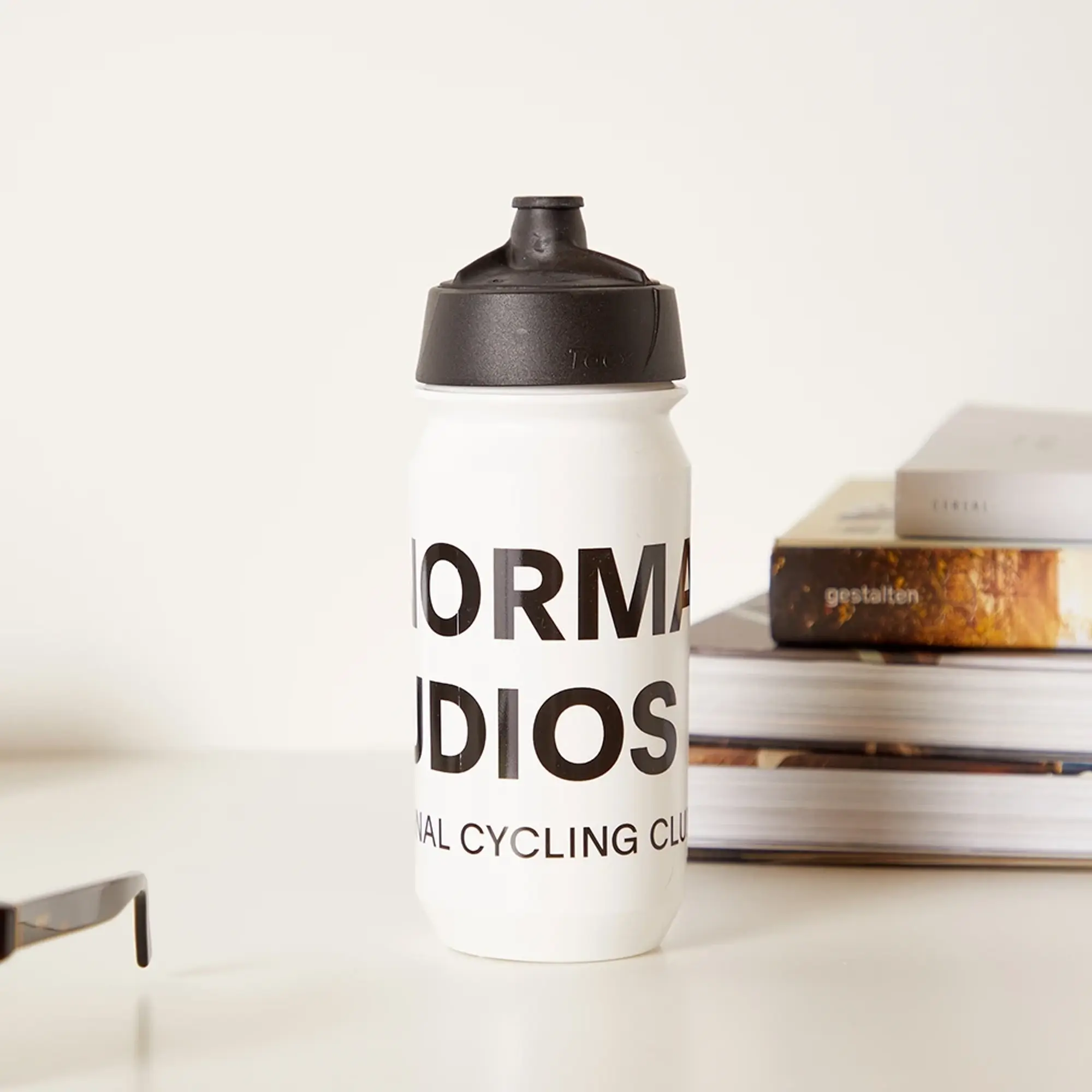 Pas Normal Studios Men's Bidon Logo Water Bottle White