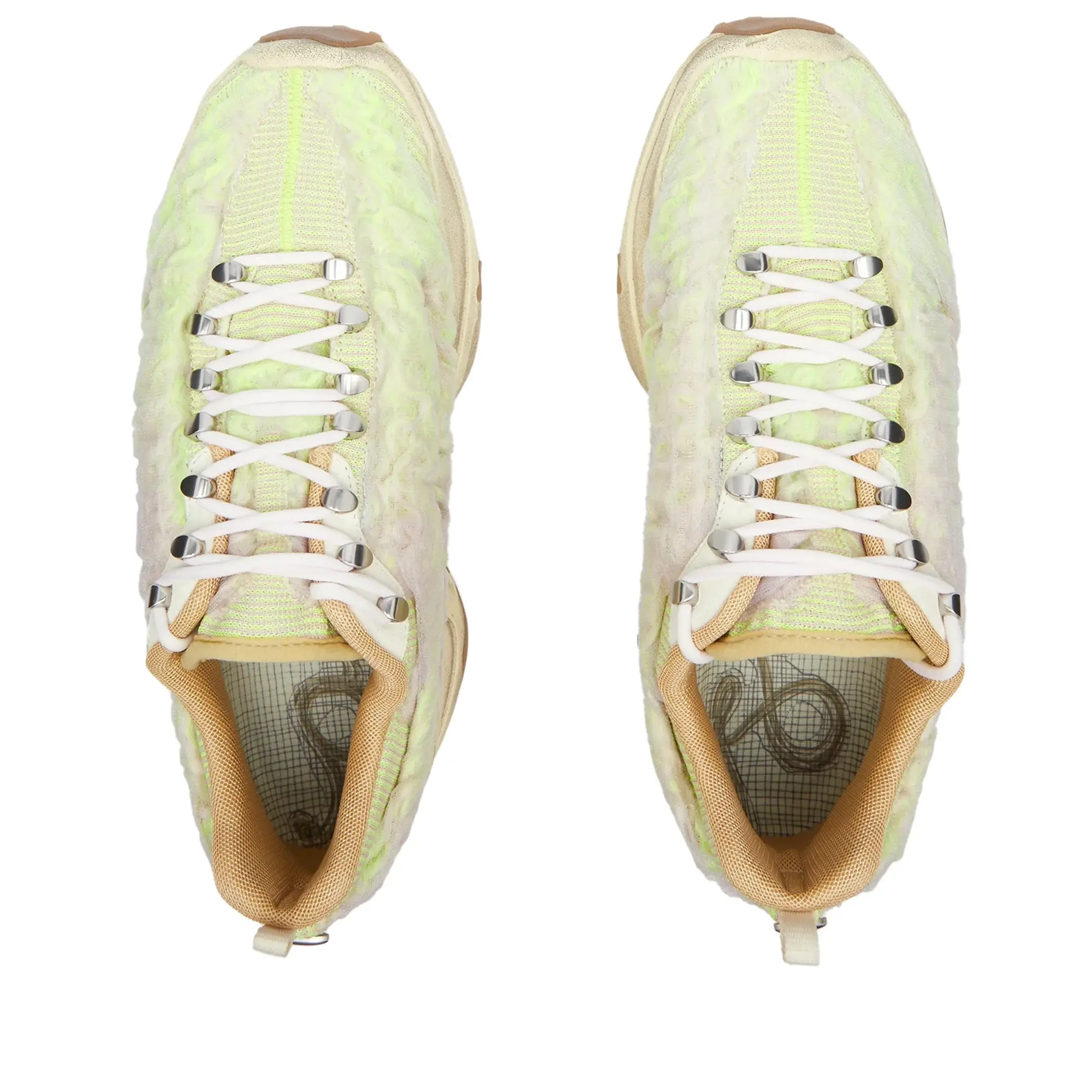 Acne Studios Men's Bubba Sneaker Ecru/White