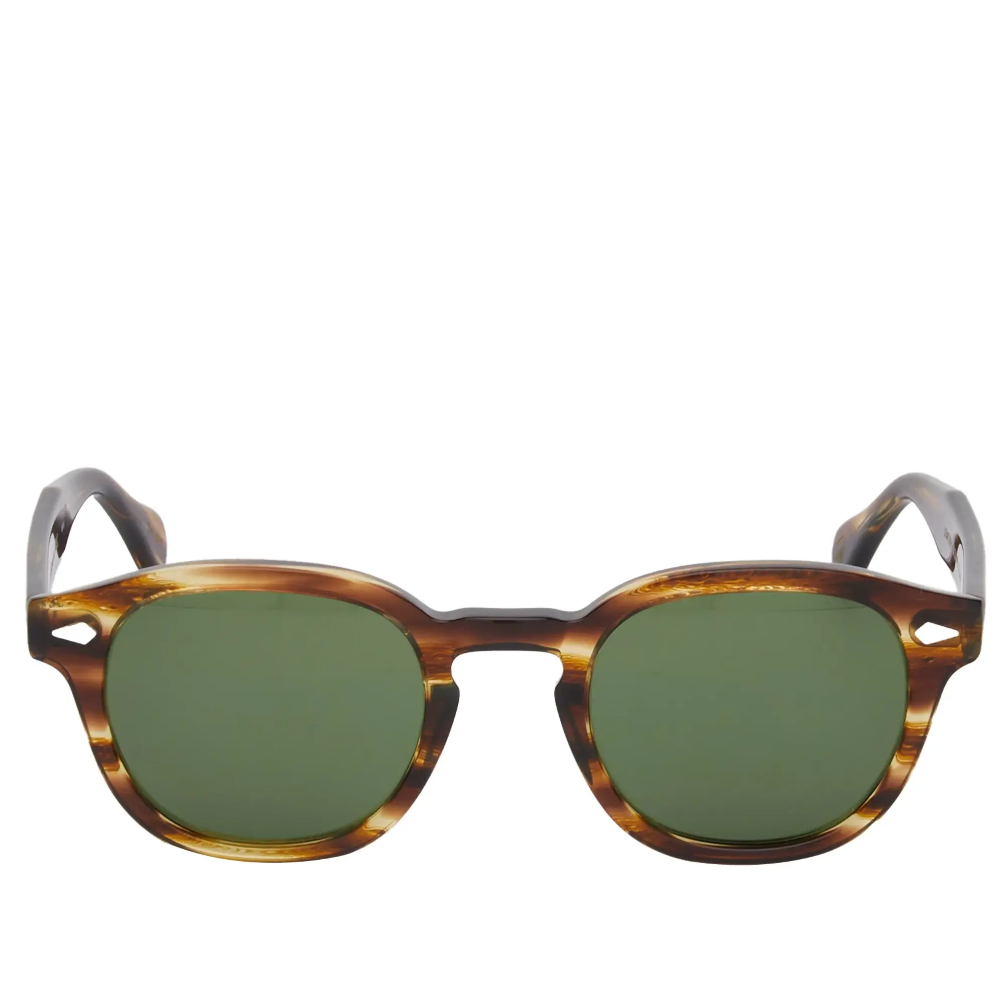 Moscot Men's Lemtosh Sunglasses Bamboo/Calibar Green